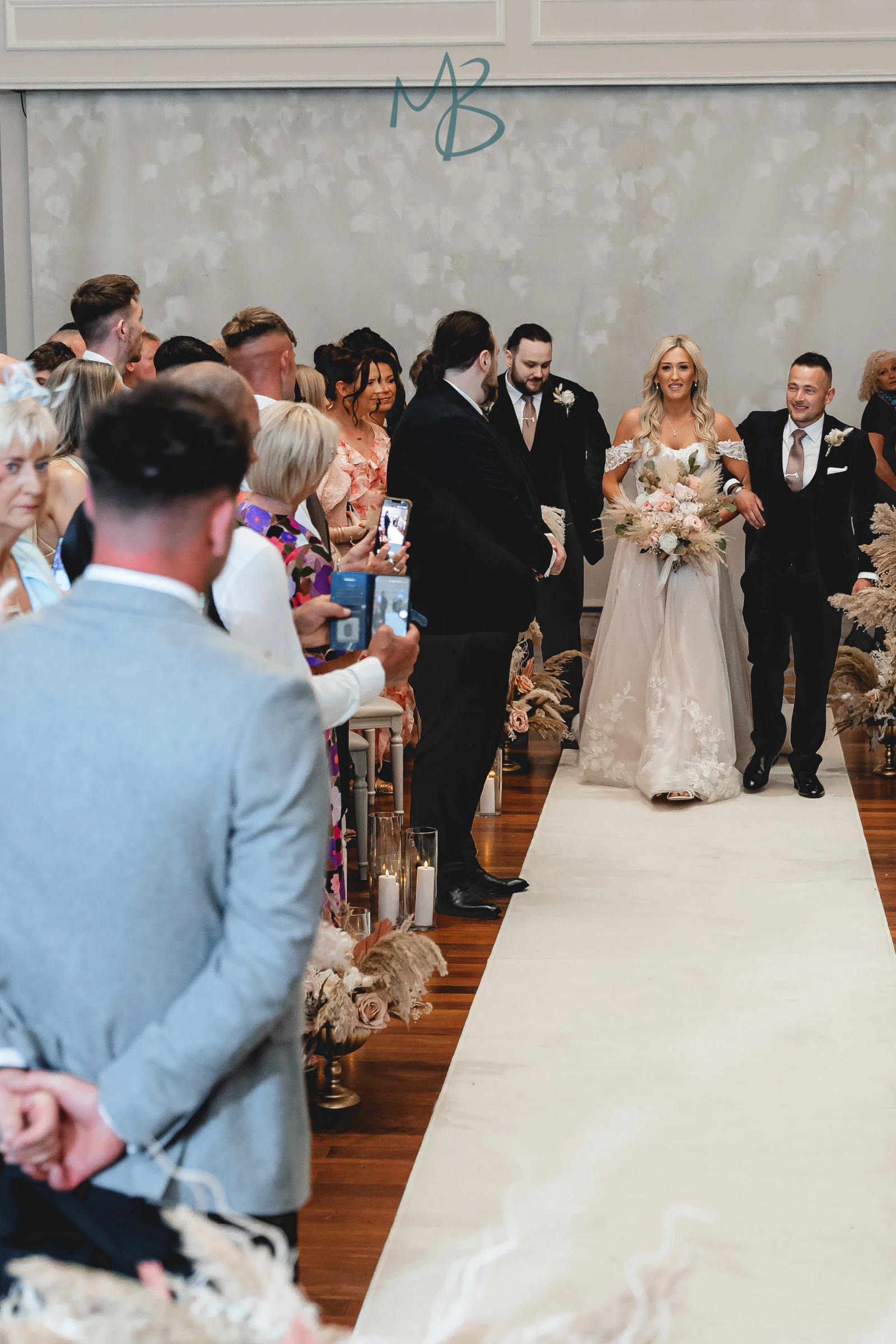 Lee and Melissa, Tullyglass Hotel
