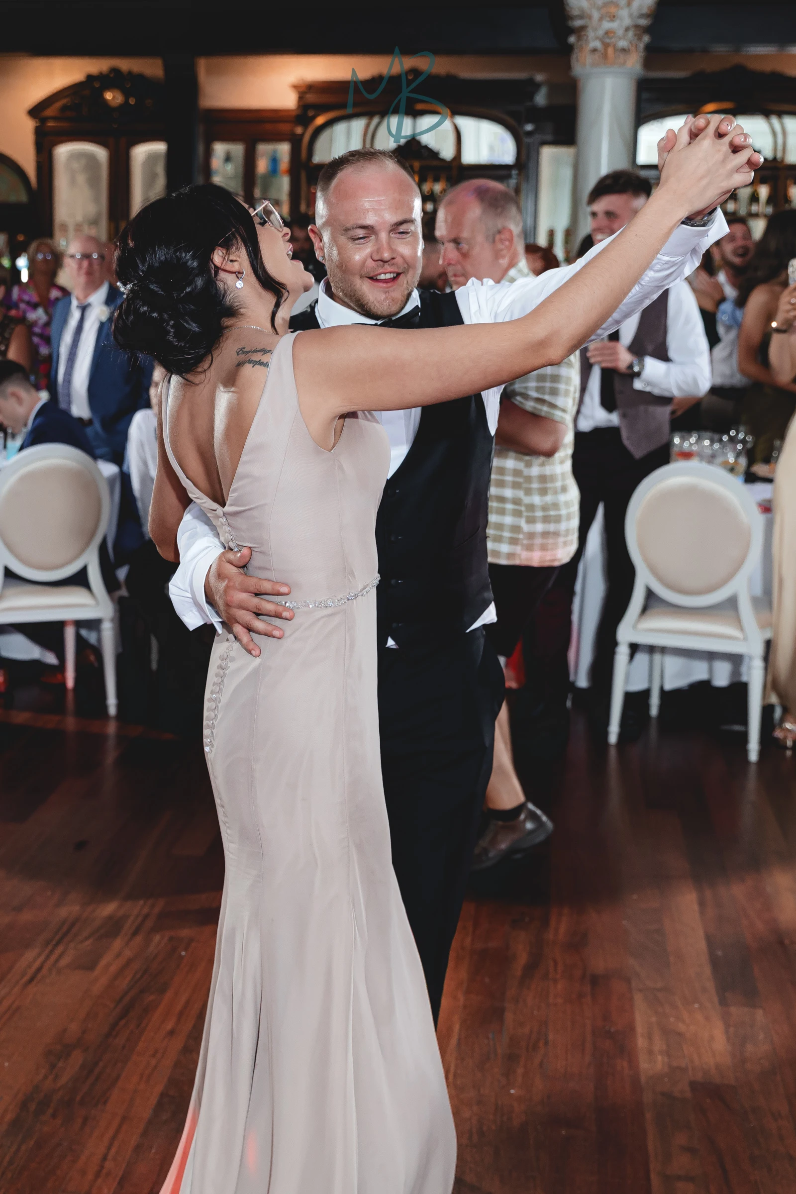 Lee and Melissa, Tullyglass Hotel