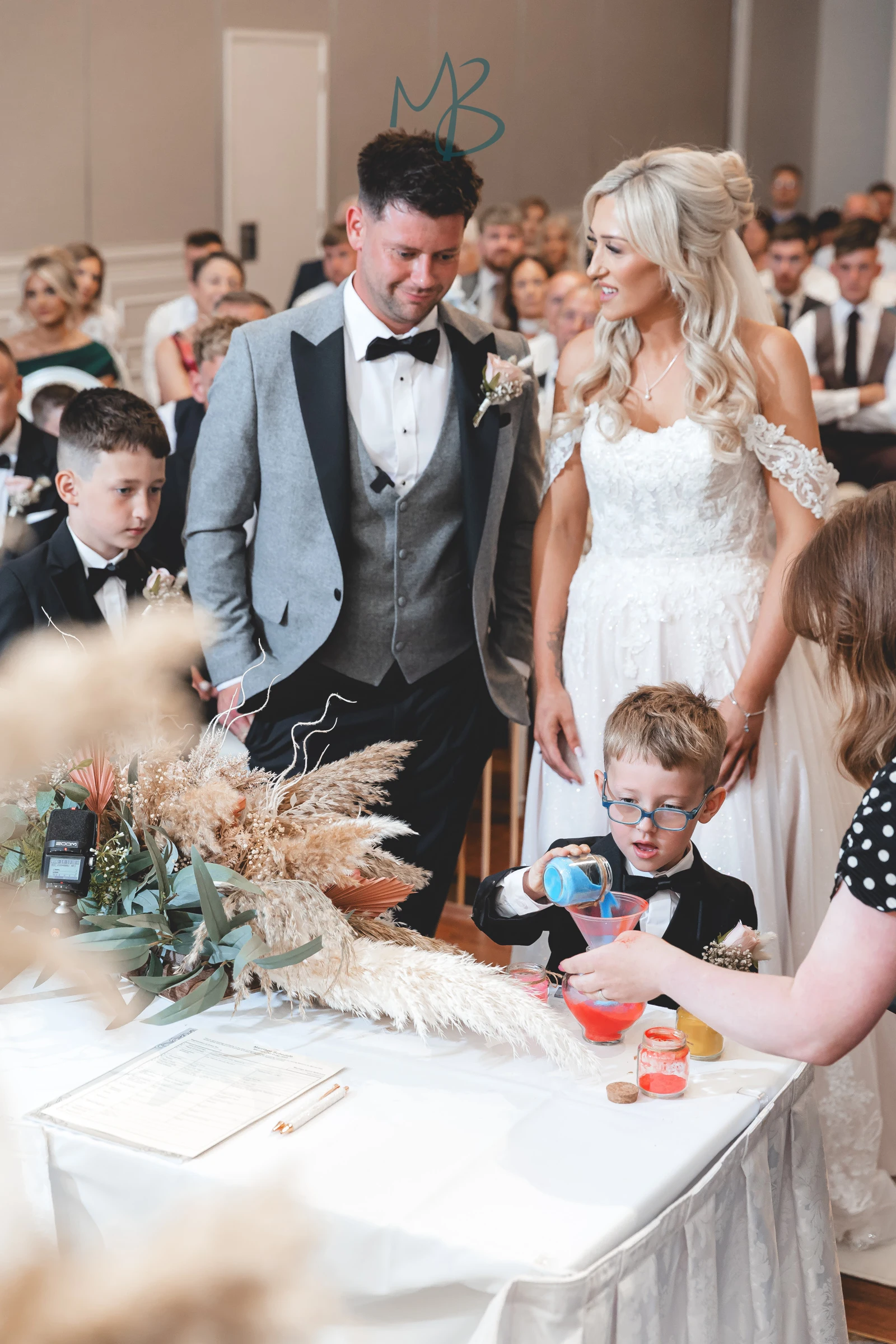 Lee and Melissa, Tullyglass Hotel