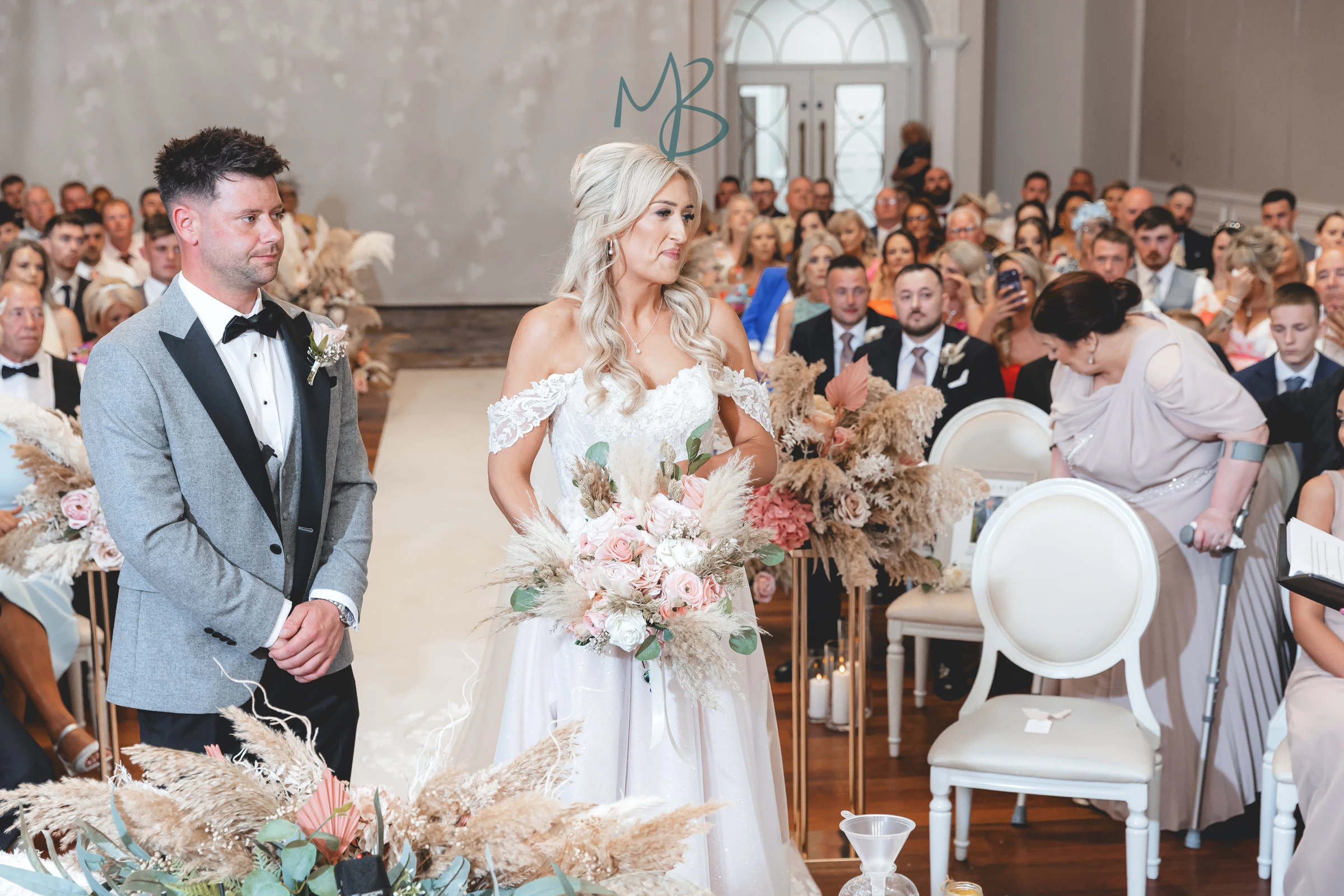 Lee and Melissa, Tullyglass Hotel