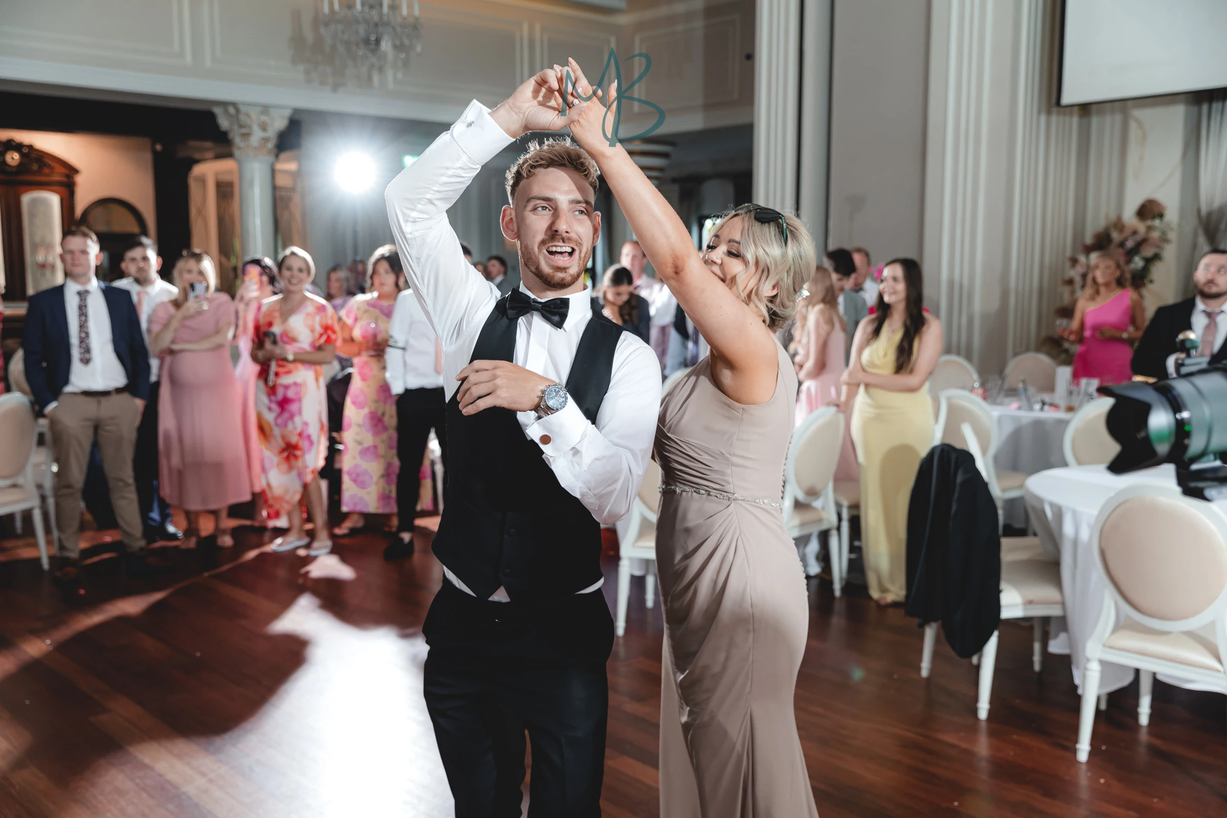 Lee and Melissa, Tullyglass Hotel