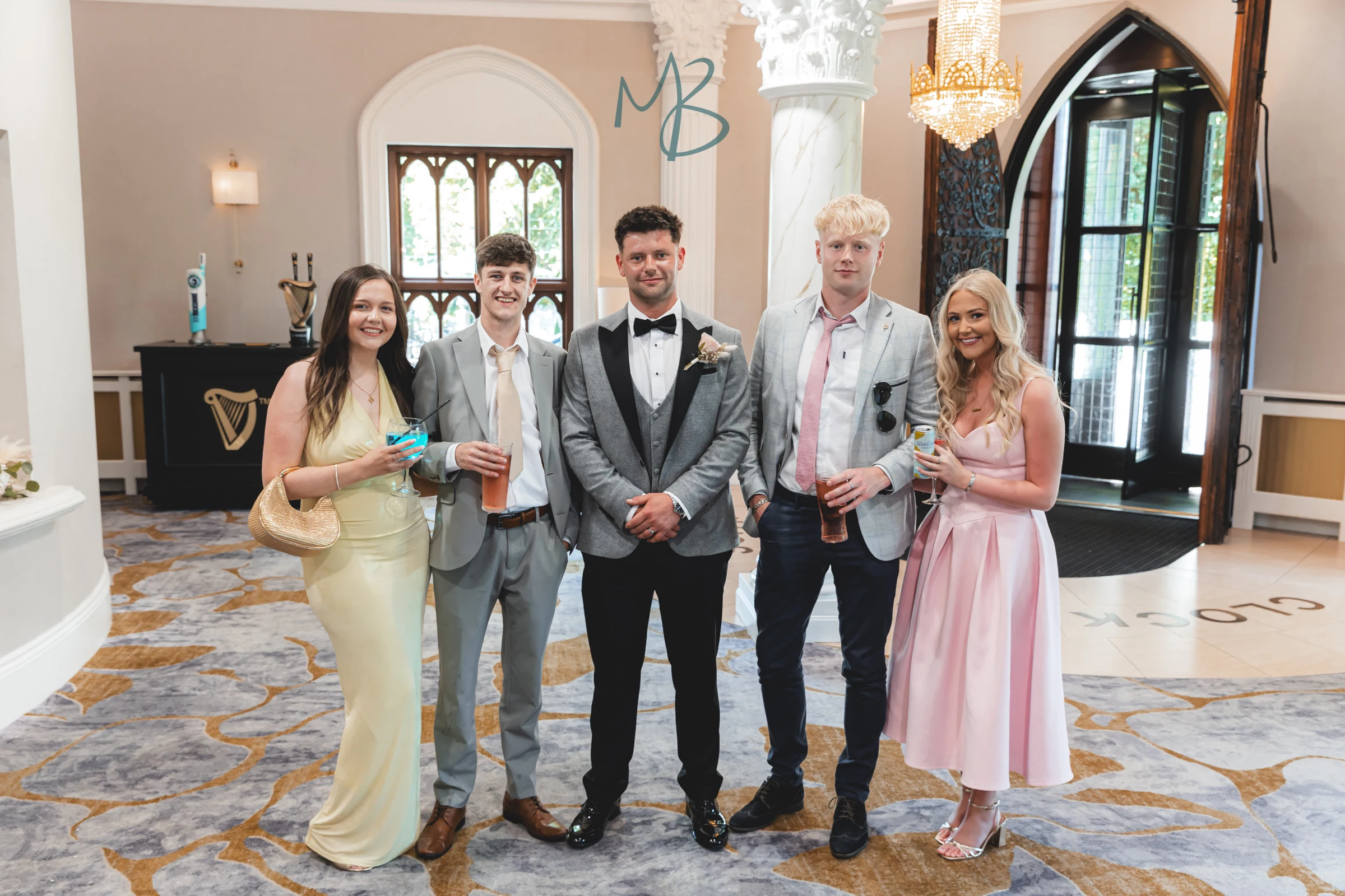 Lee and Melissa, Tullyglass Hotel