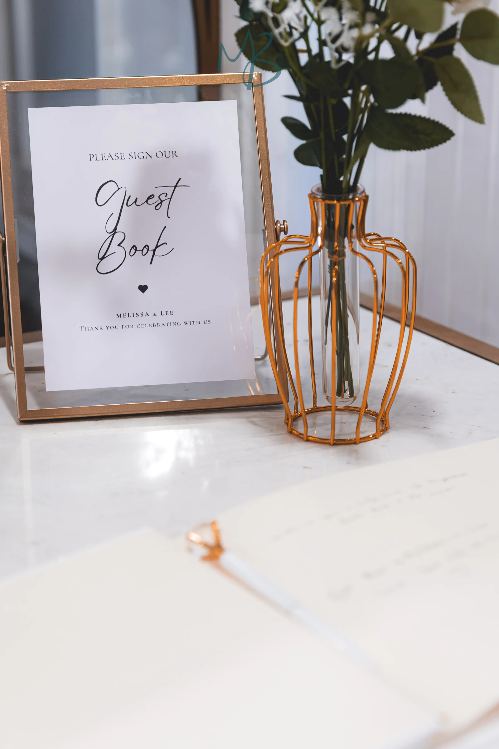 Lee and Melissa, Tullyglass Hotel