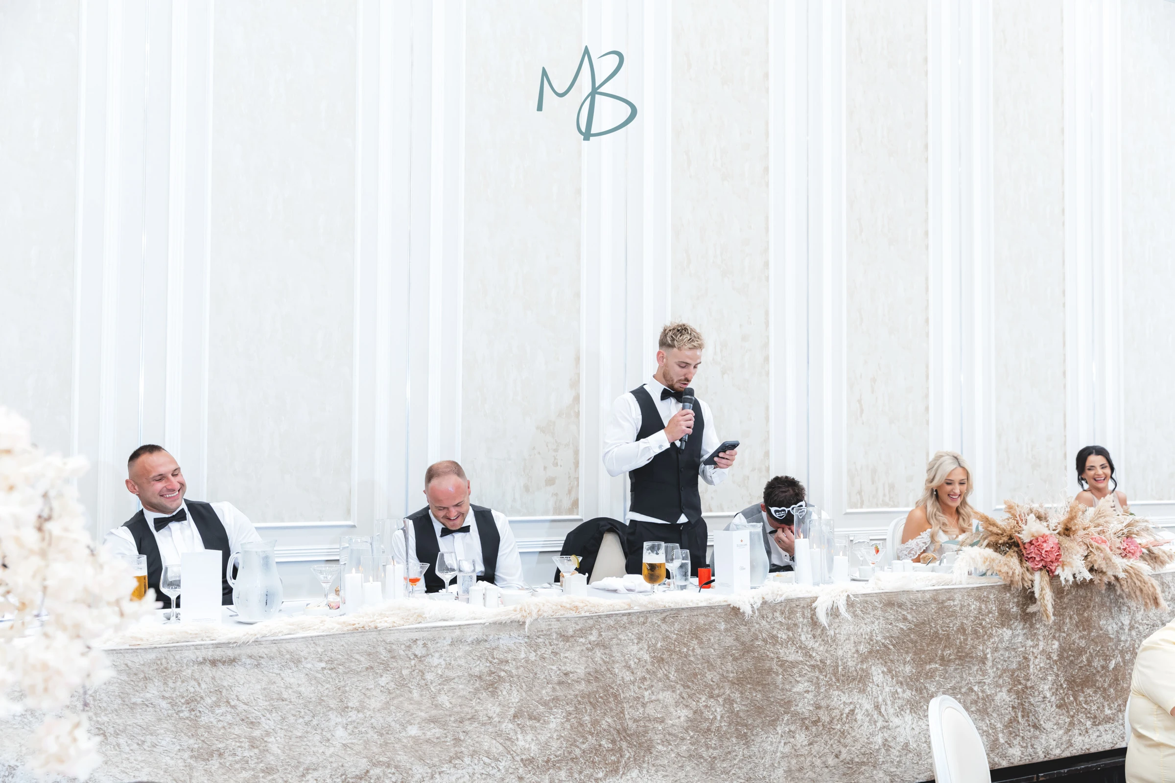 Lee and Melissa, Tullyglass Hotel