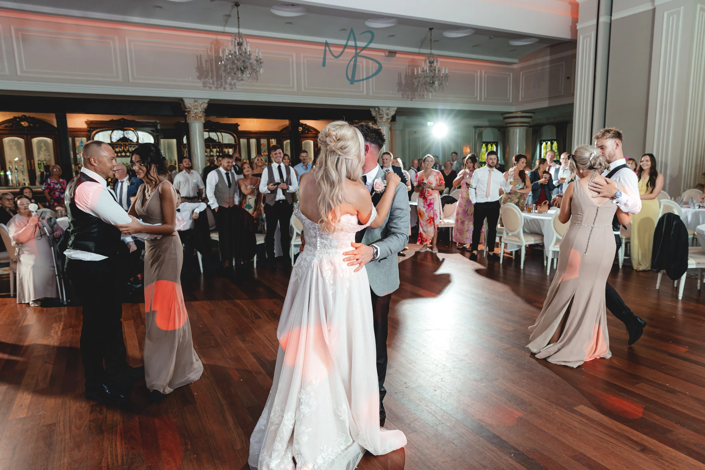 Lee and Melissa, Tullyglass Hotel