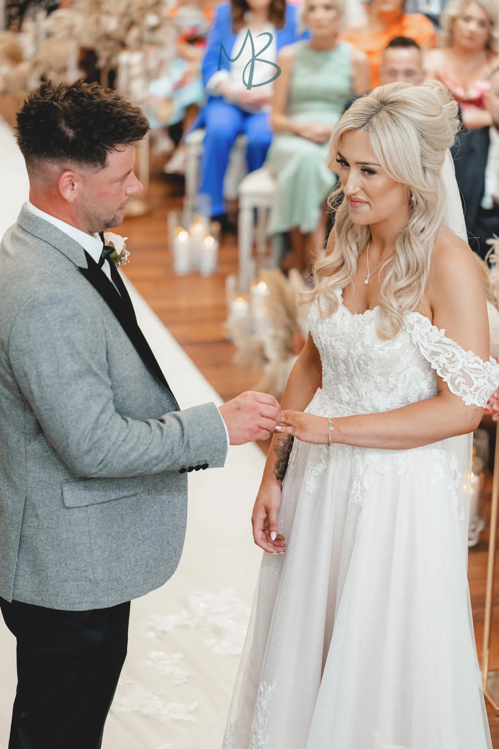 Lee and Melissa, Tullyglass Hotel