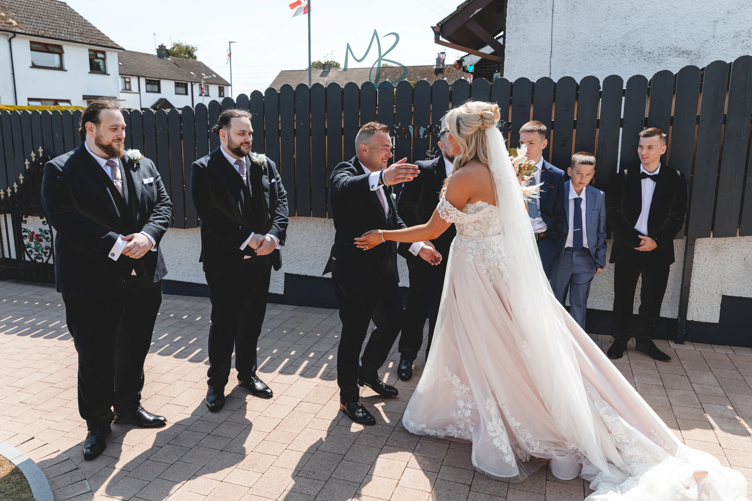 Lee and Melissa, Tullyglass Hotel