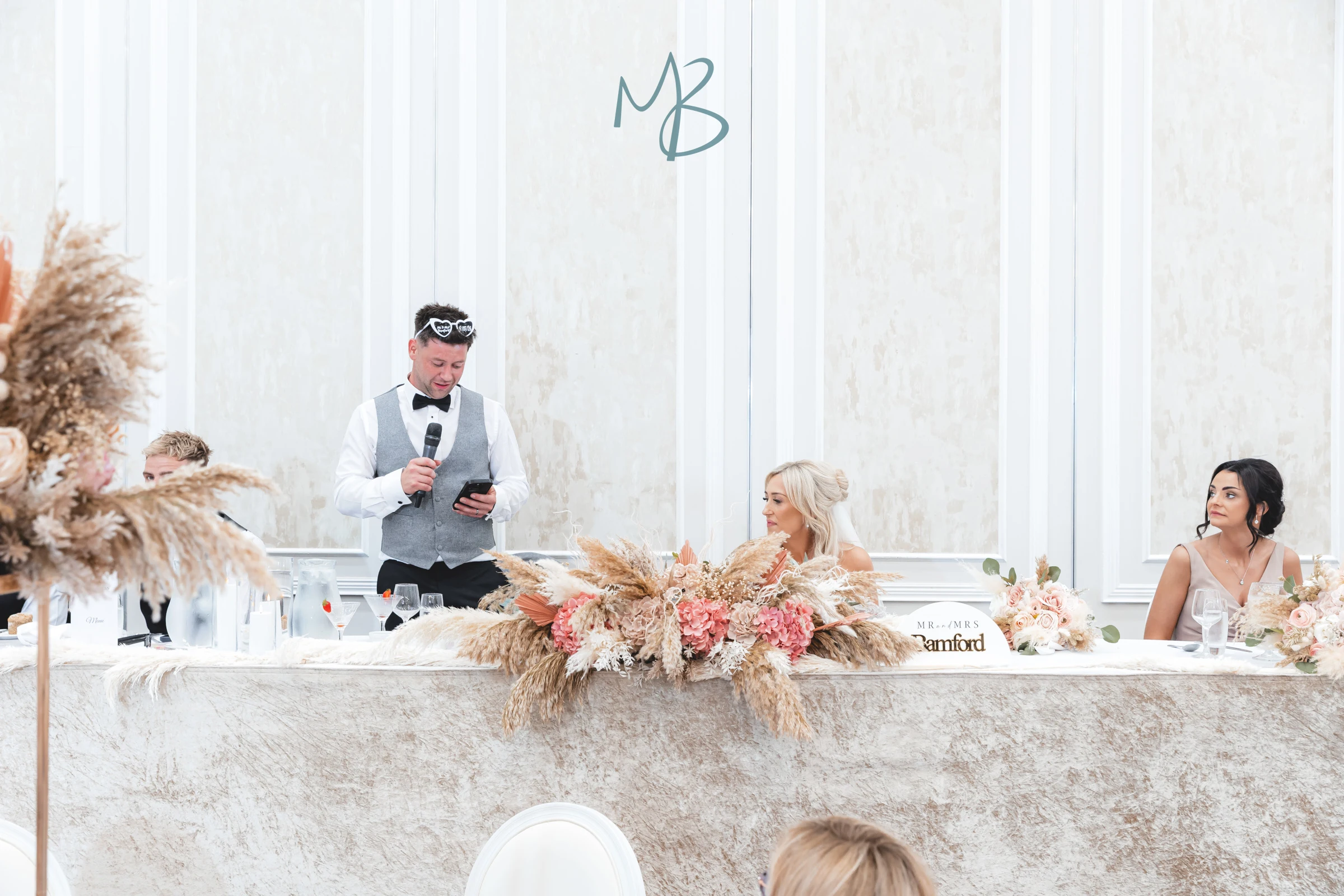 Lee and Melissa, Tullyglass Hotel
