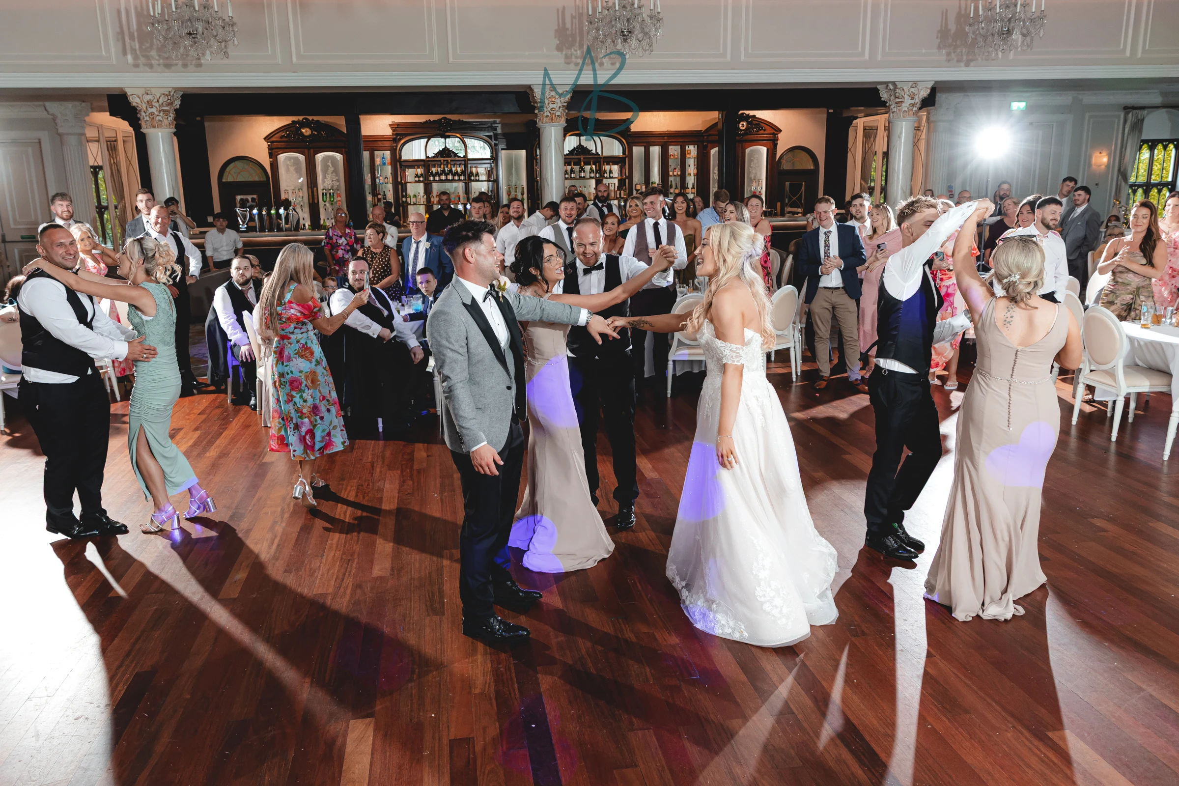 Lee and Melissa, Tullyglass Hotel