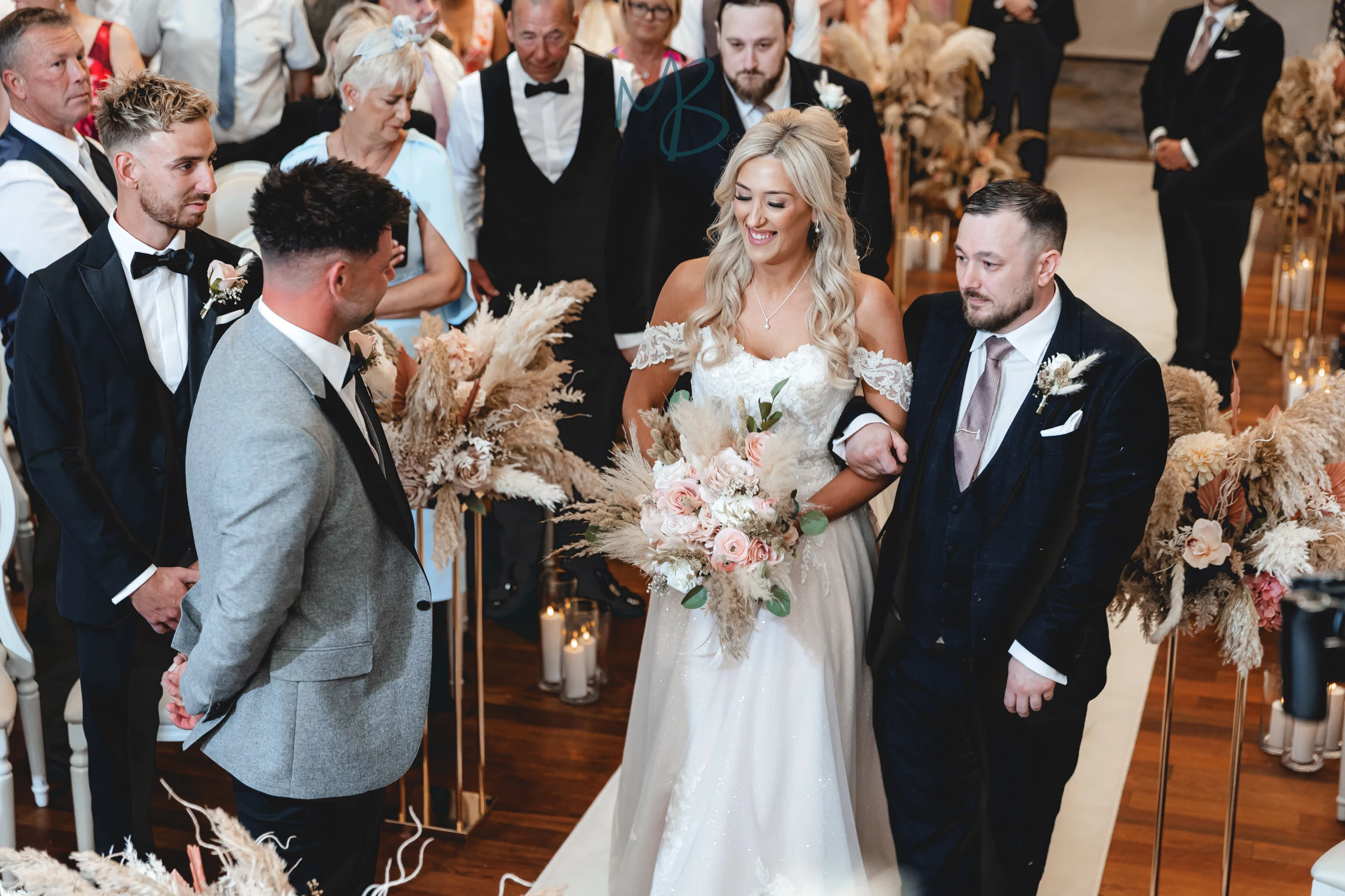 Lee and Melissa, Tullyglass Hotel