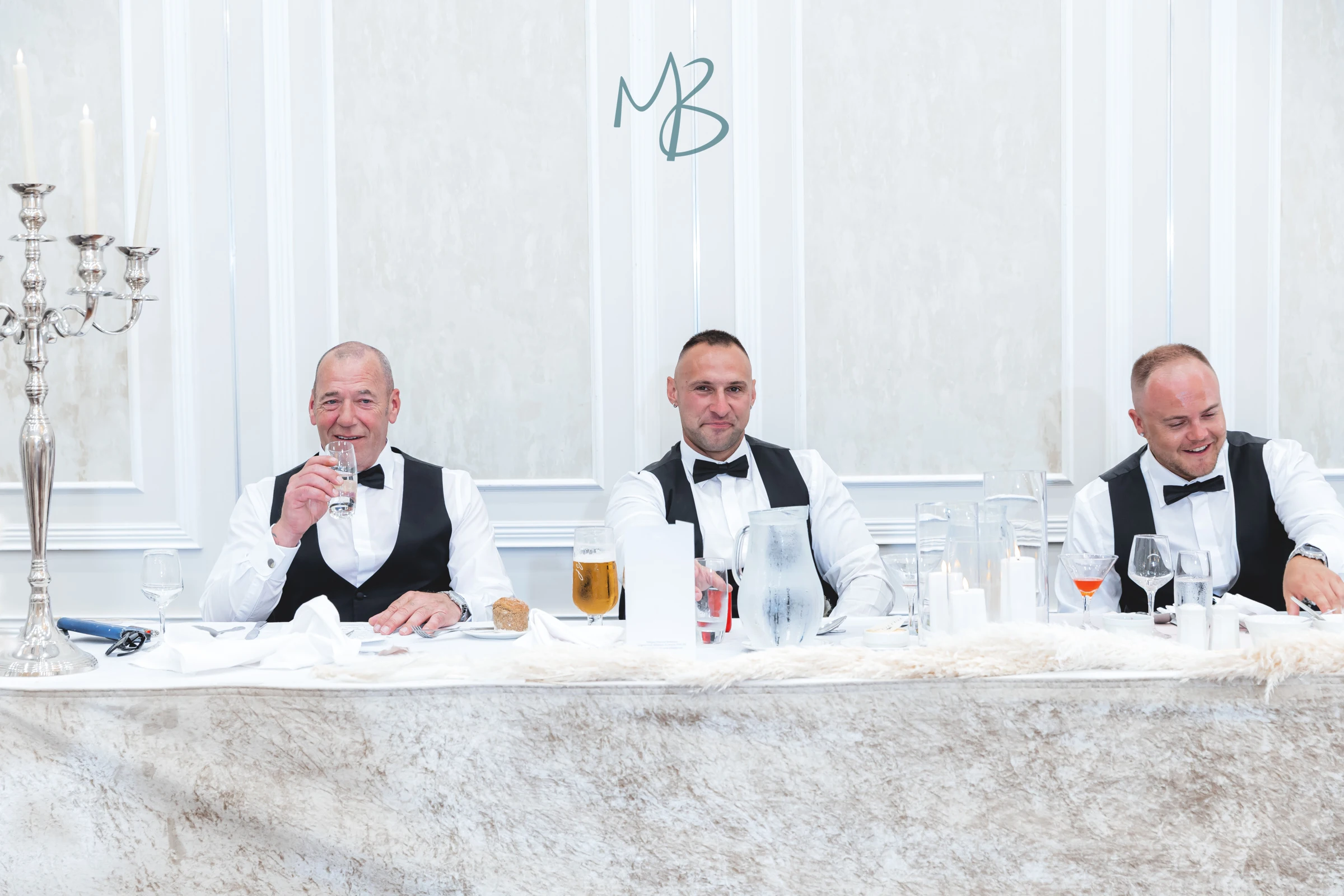 Lee and Melissa, Tullyglass Hotel