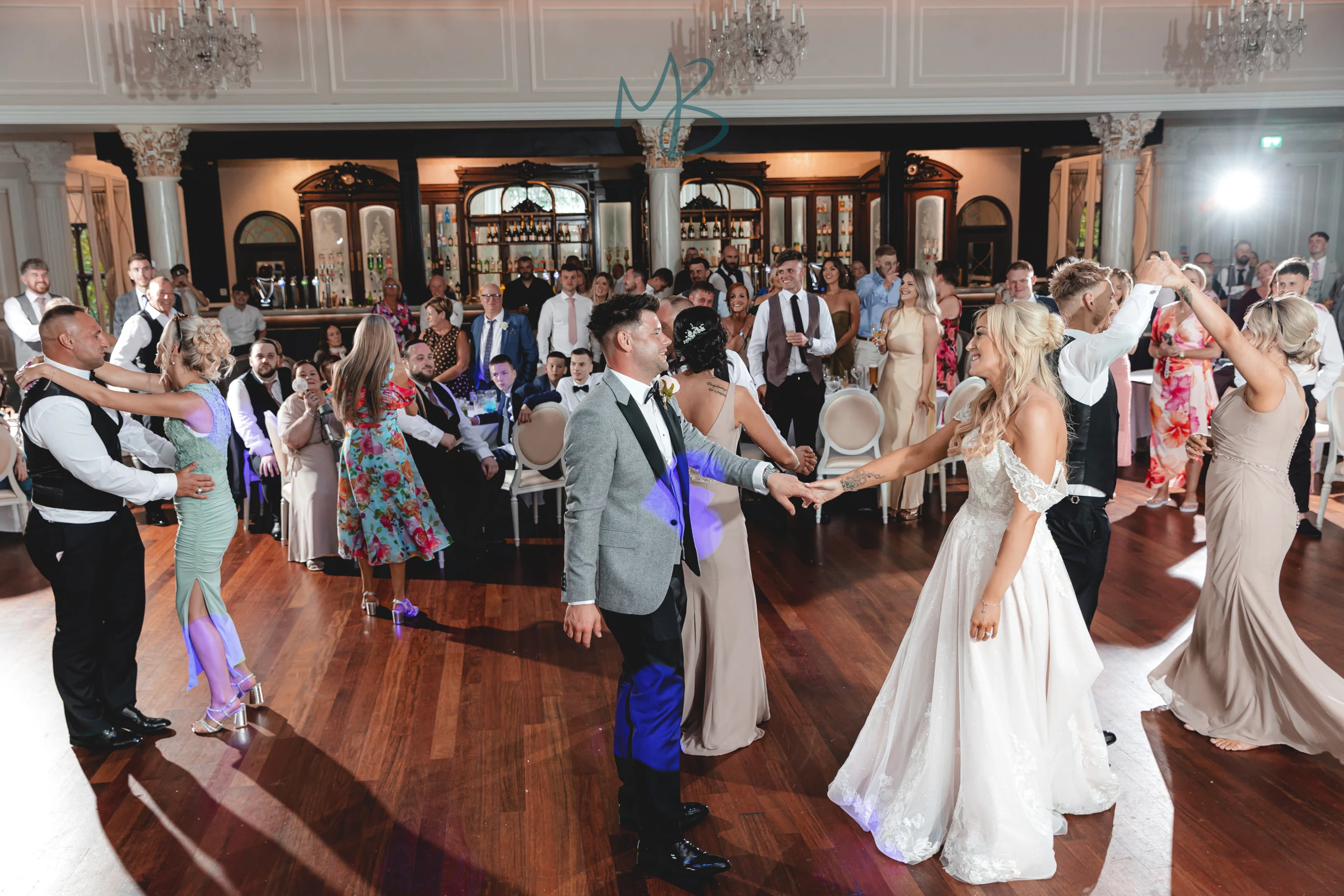 Lee and Melissa, Tullyglass Hotel