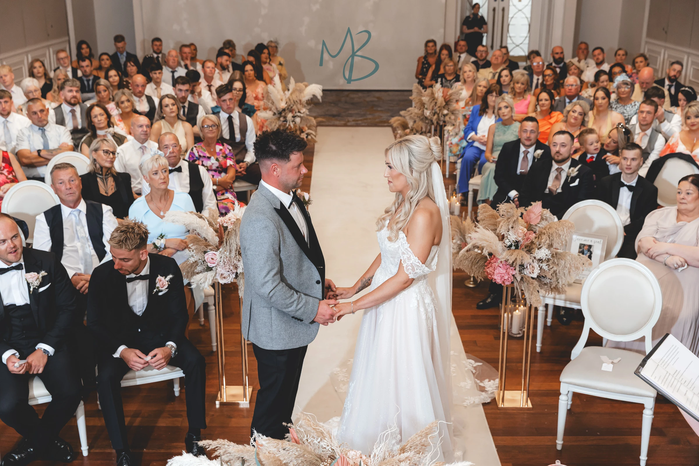 Lee and Melissa, Tullyglass Hotel
