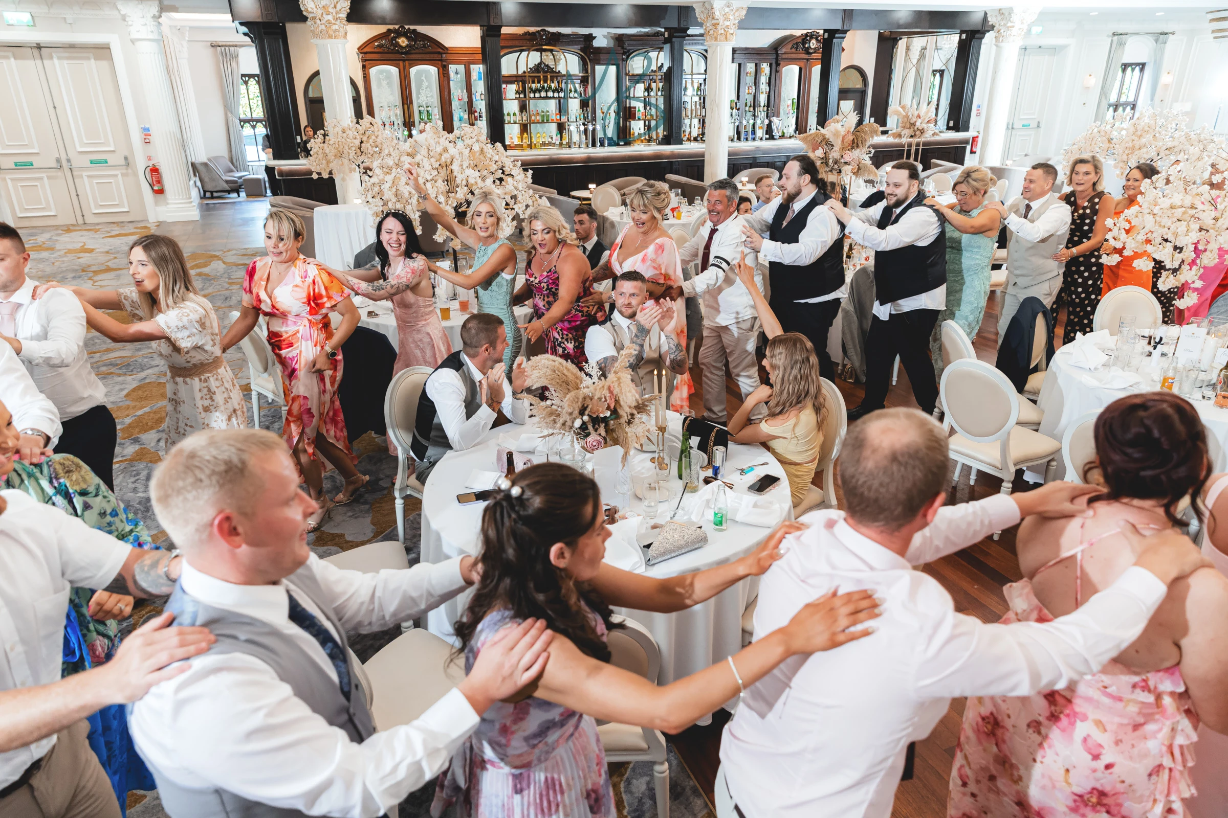 Lee and Melissa, Tullyglass Hotel
