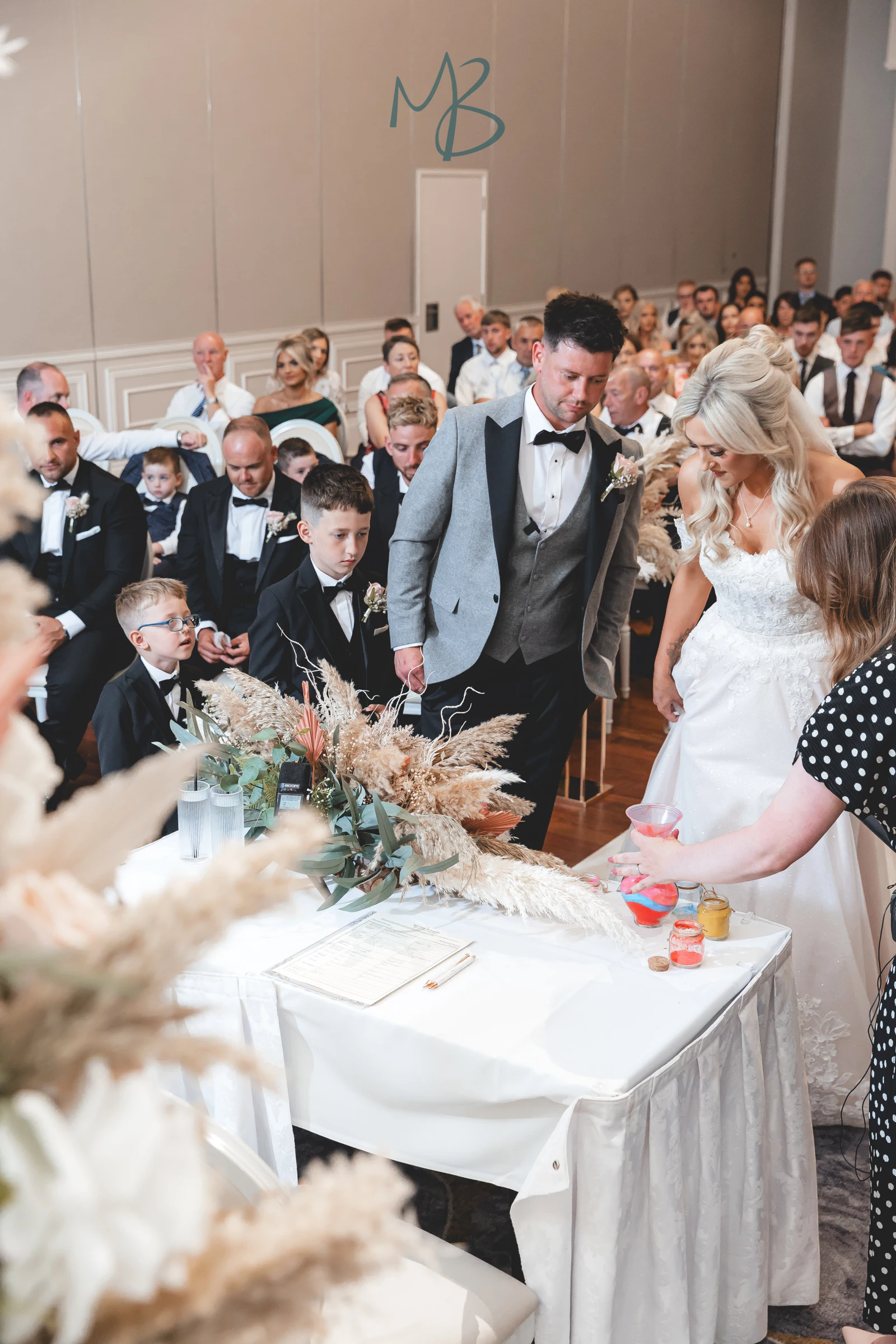 Lee and Melissa, Tullyglass Hotel