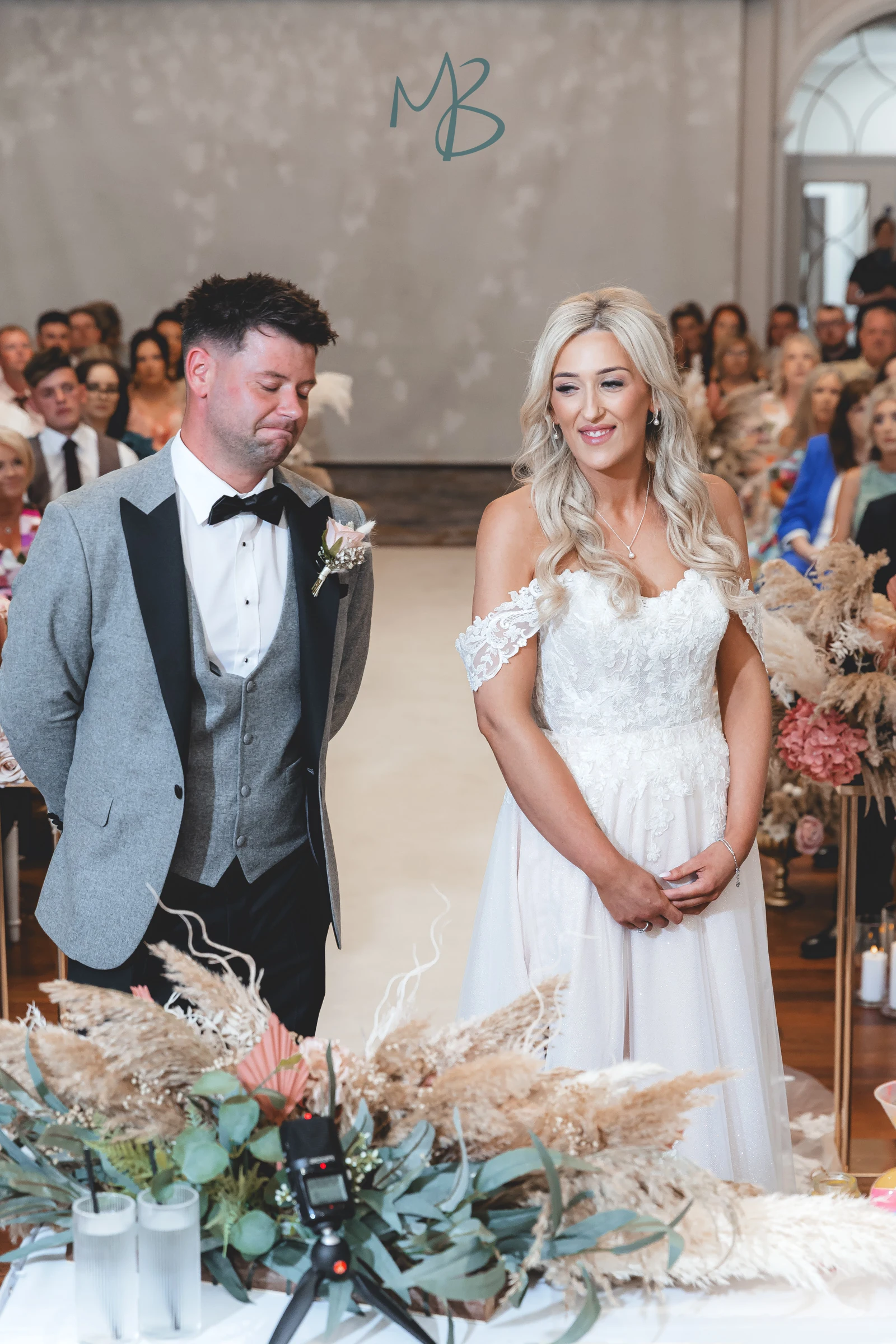 Lee and Melissa, Tullyglass Hotel