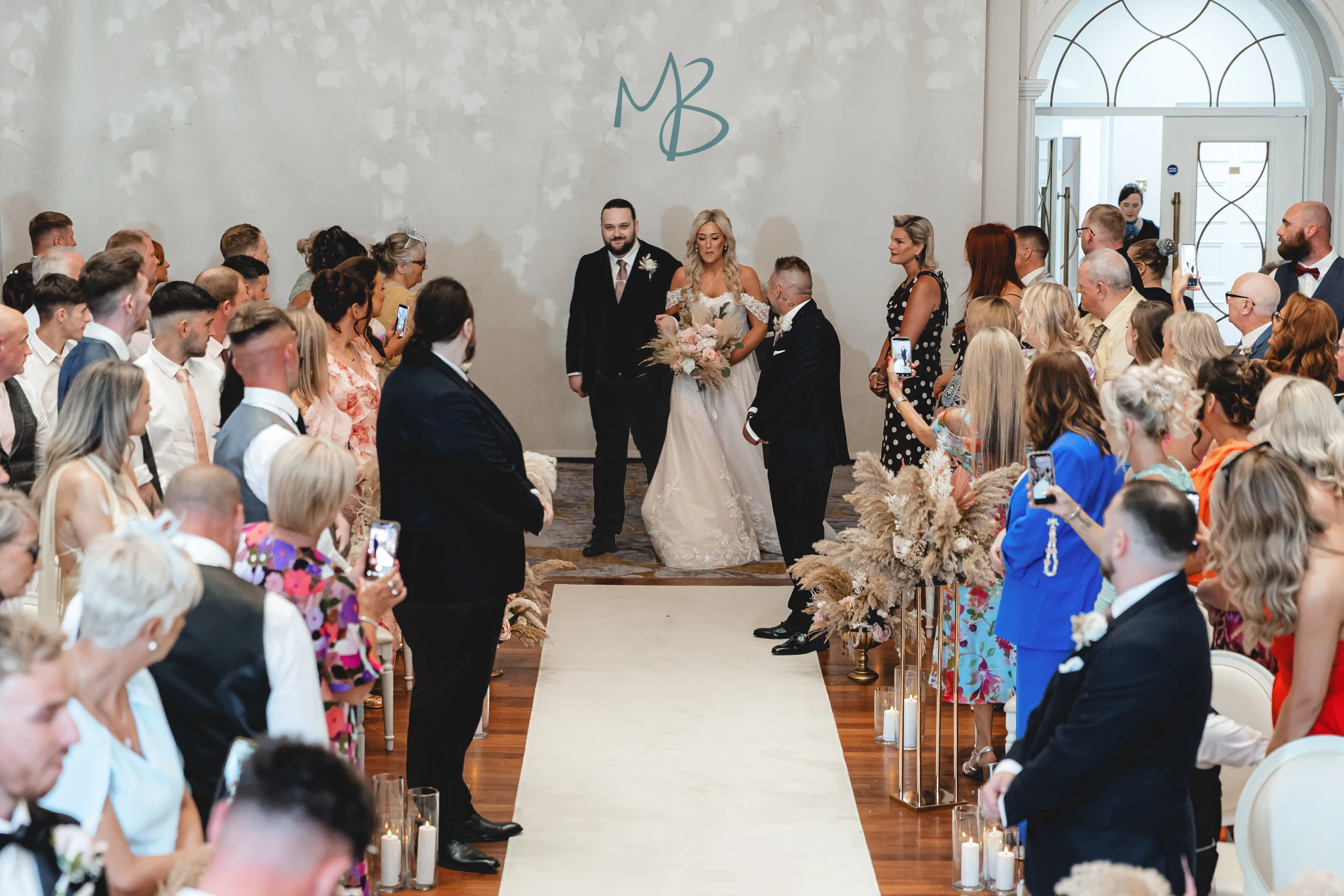 Lee and Melissa, Tullyglass Hotel