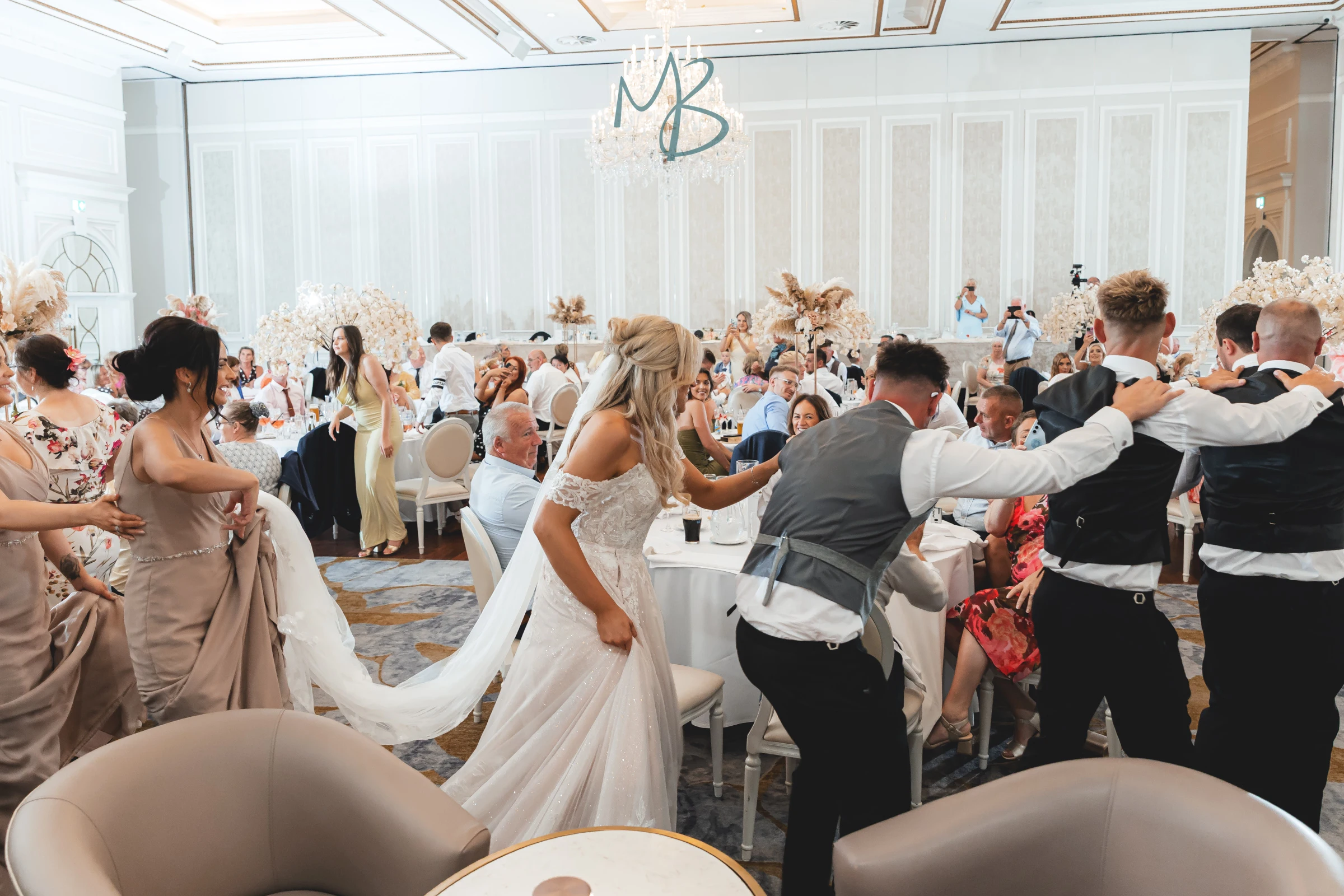 Lee and Melissa, Tullyglass Hotel