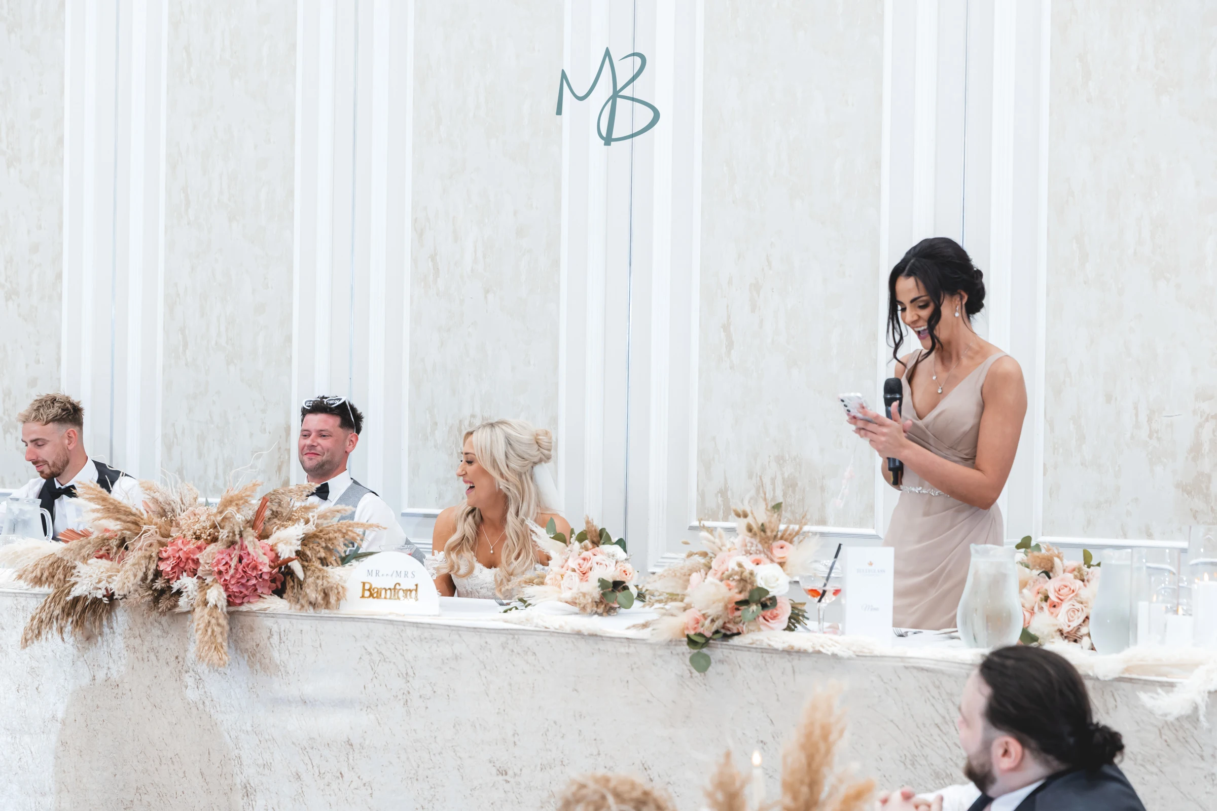 Lee and Melissa, Tullyglass Hotel