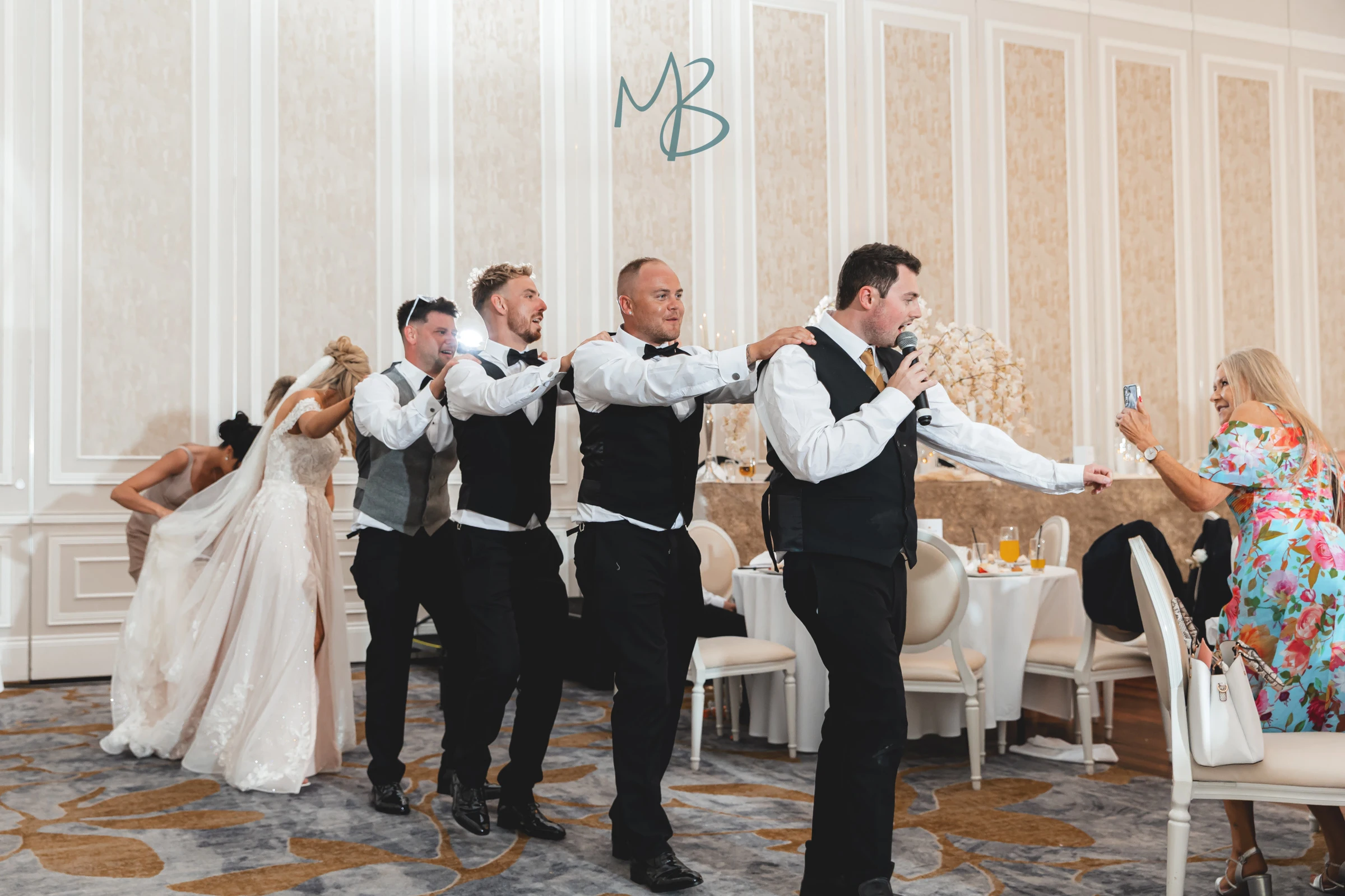 Lee and Melissa, Tullyglass Hotel