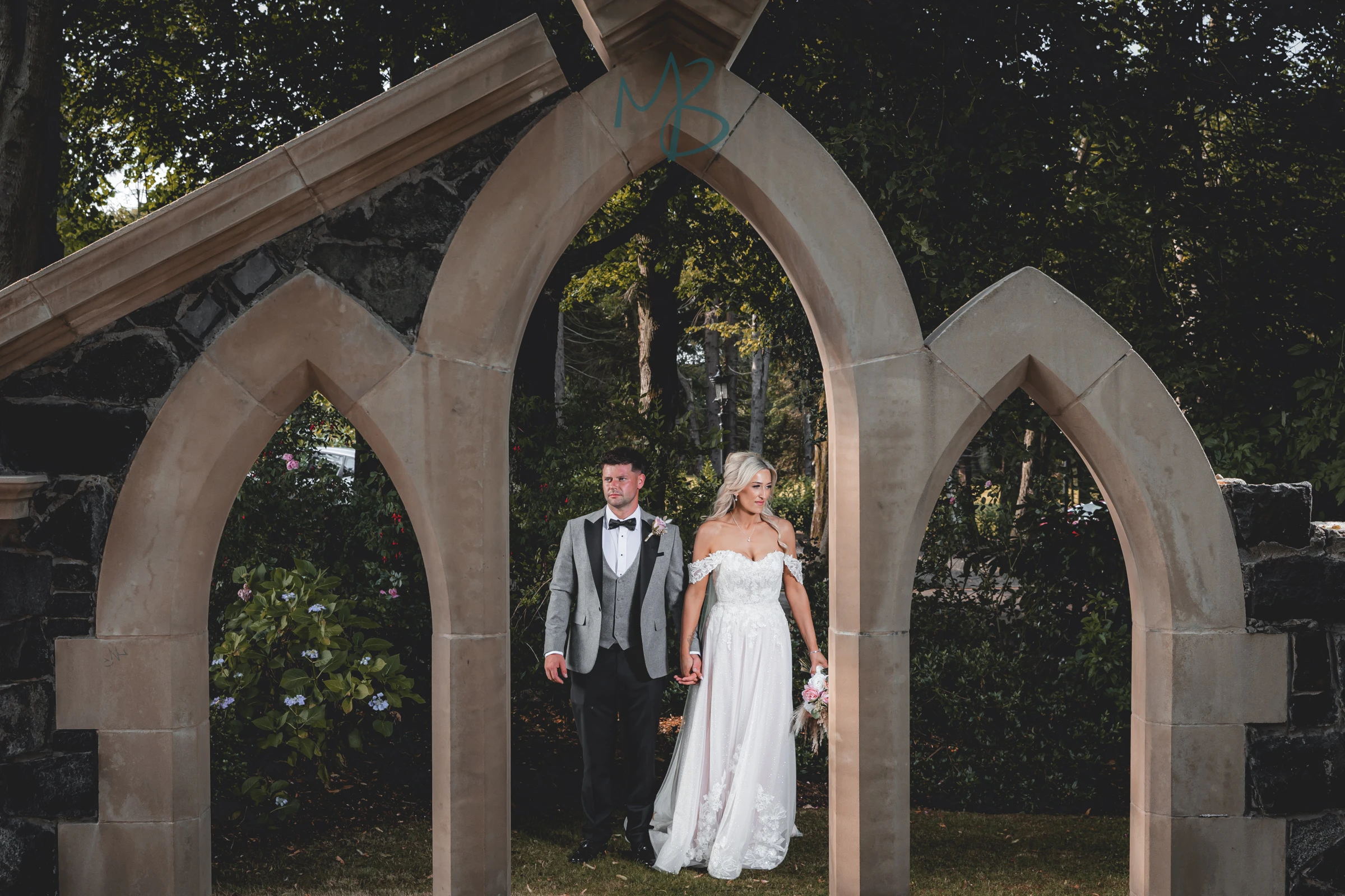 Lee and Melissa, Tullyglass Hotel
