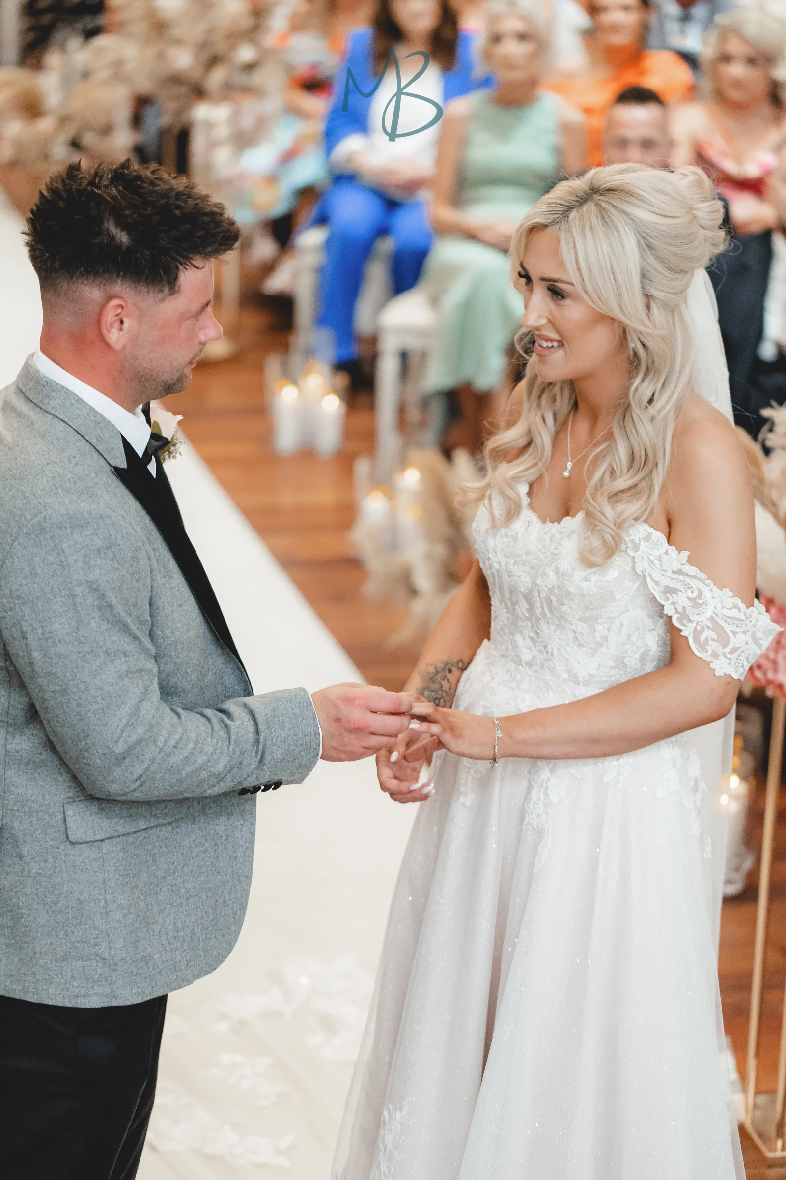 Lee and Melissa, Tullyglass Hotel