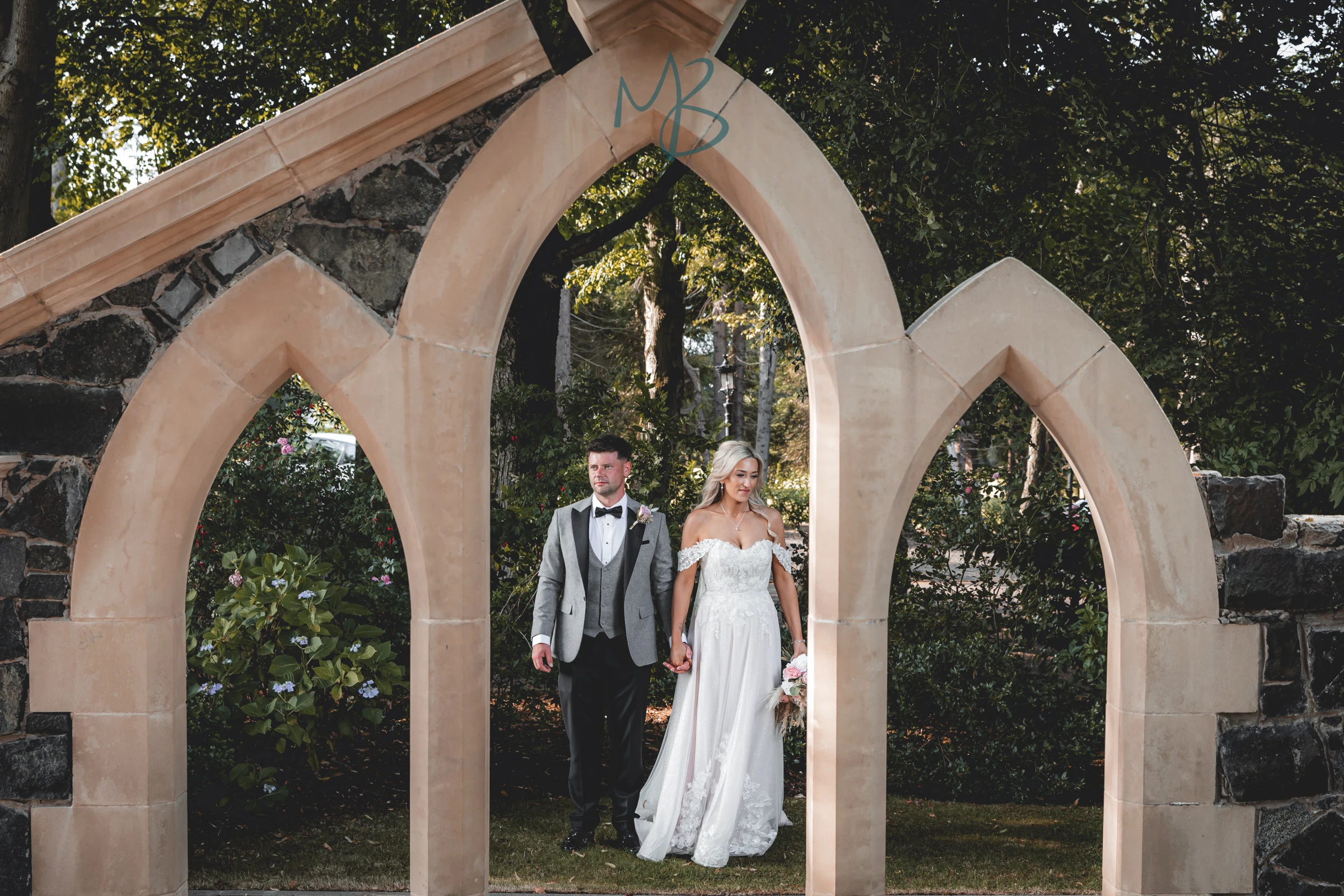 Lee and Melissa, Tullyglass Hotel