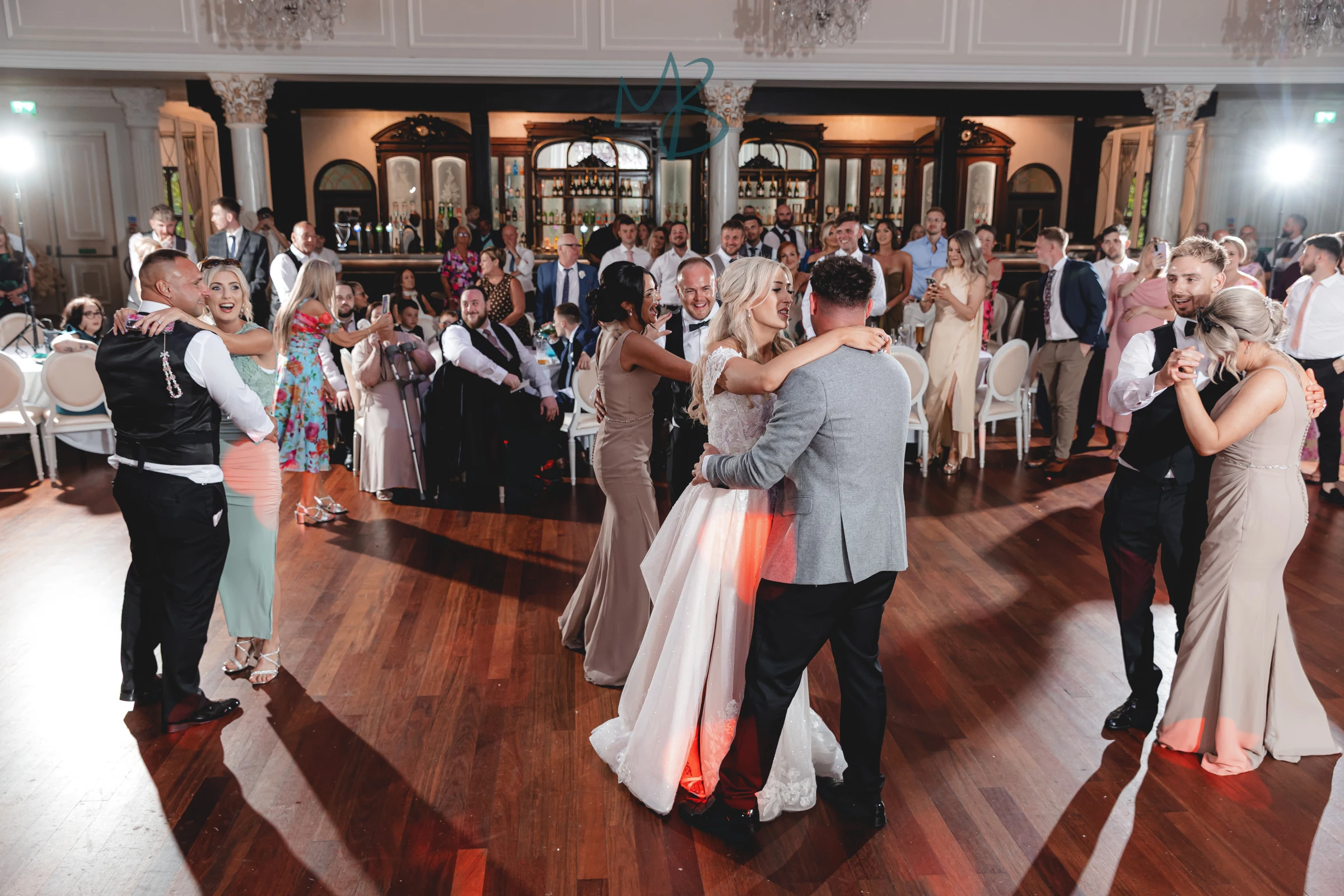 Lee and Melissa, Tullyglass Hotel