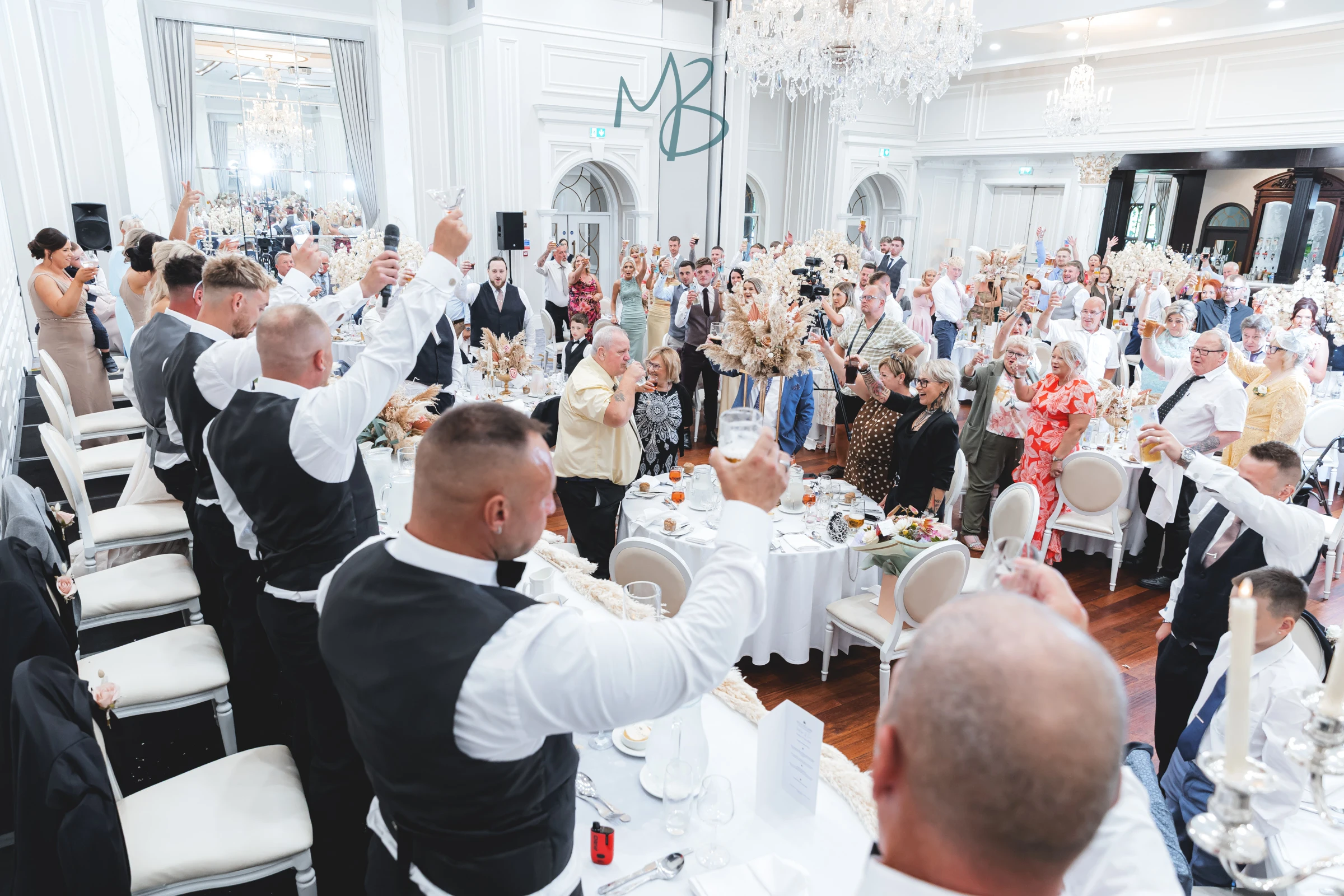 Lee and Melissa, Tullyglass Hotel