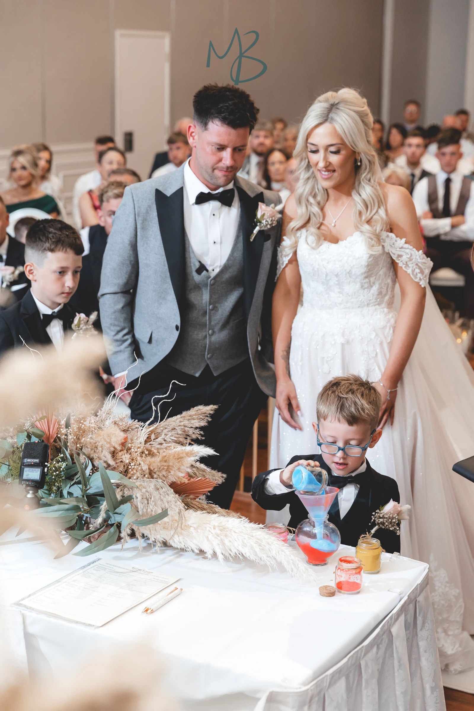 Lee and Melissa, Tullyglass Hotel