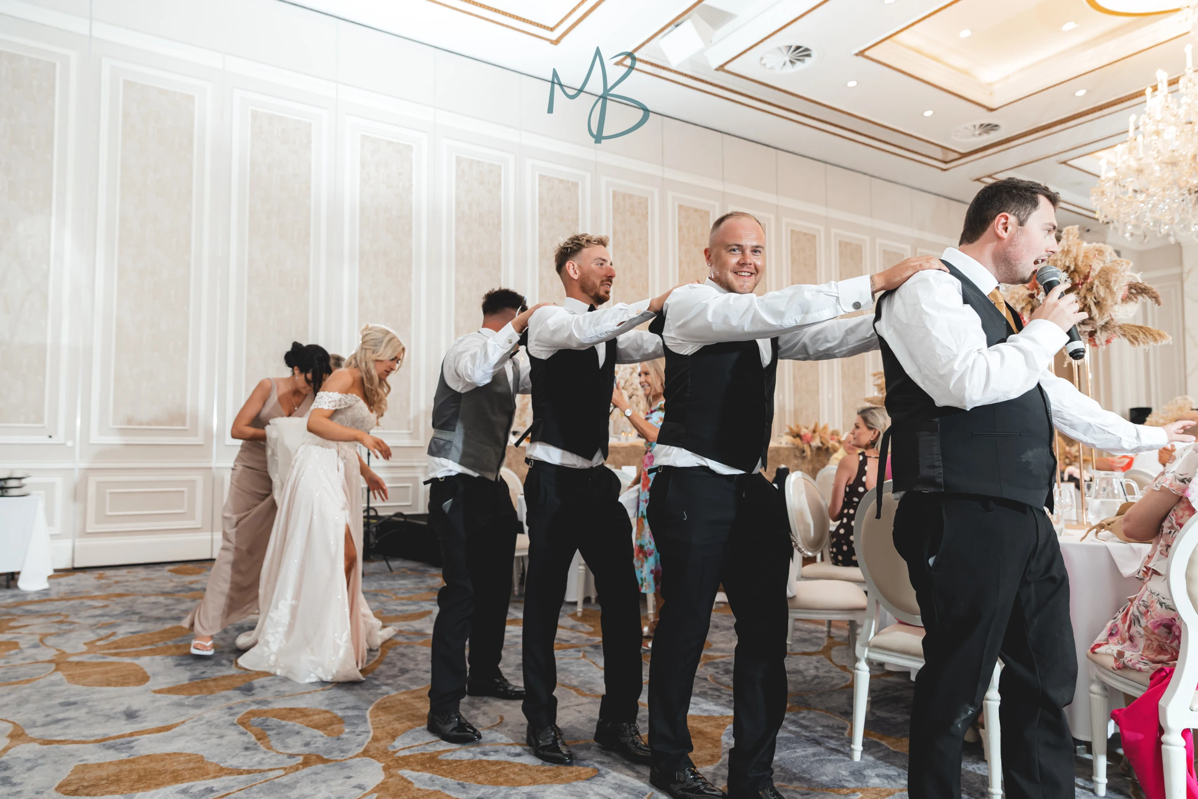 Lee and Melissa, Tullyglass Hotel