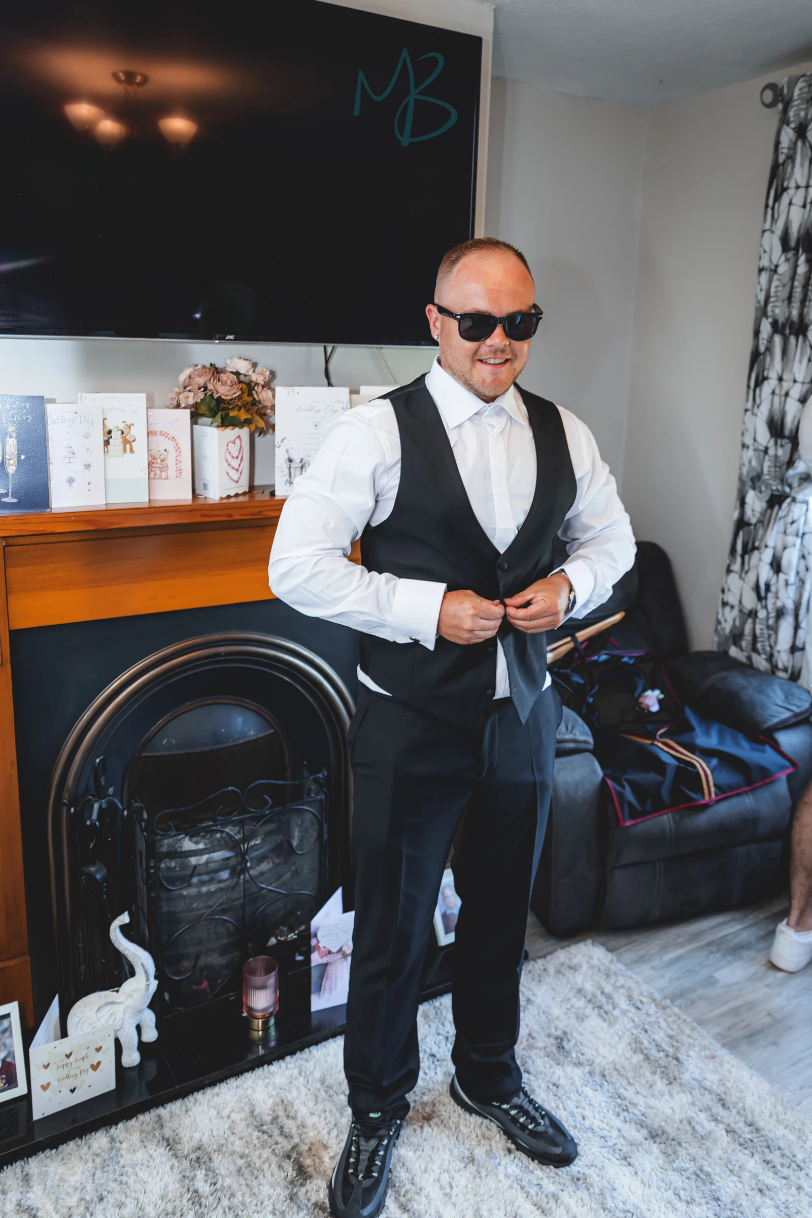 Lee and Melissa, Tullyglass Hotel