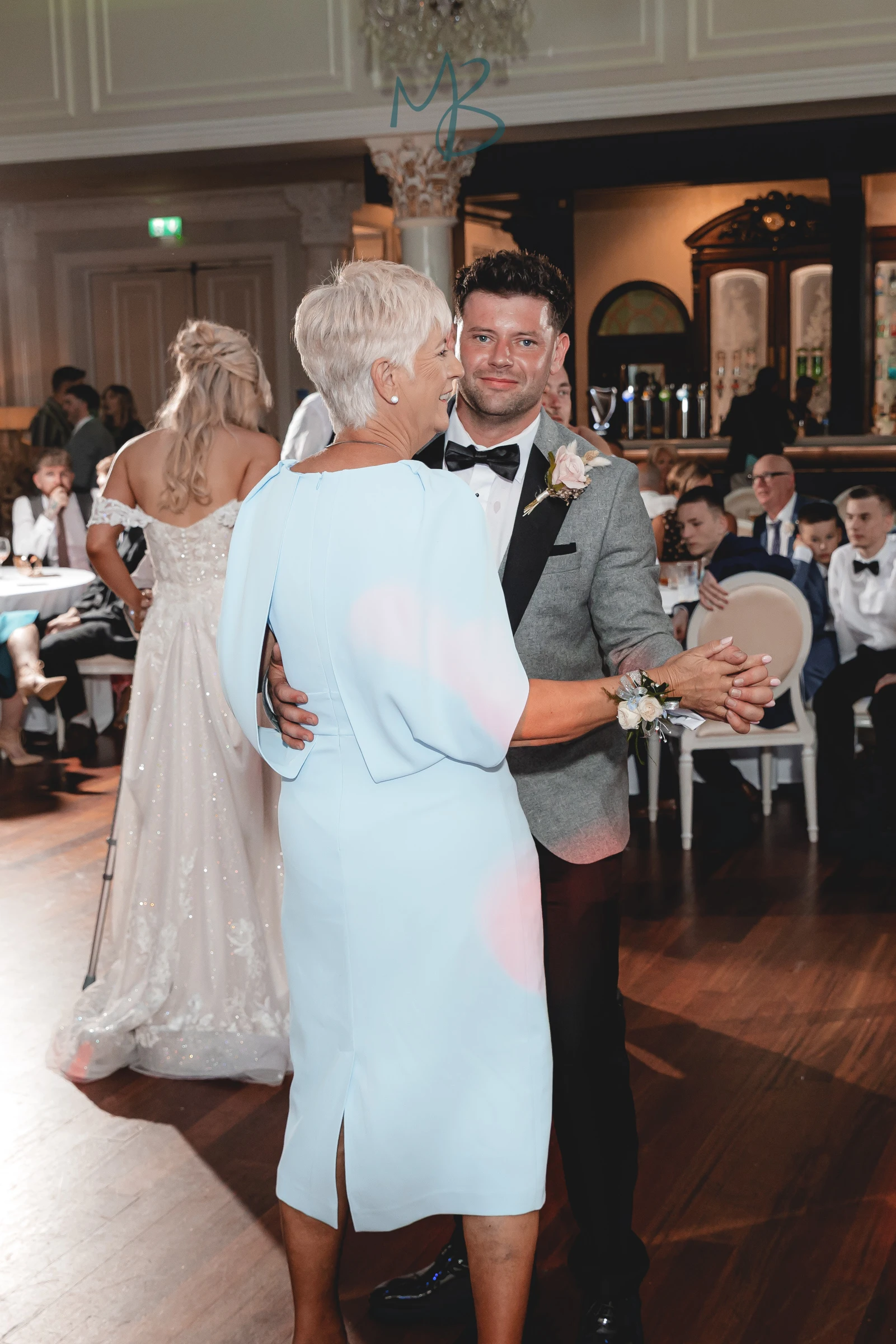 Lee and Melissa, Tullyglass Hotel