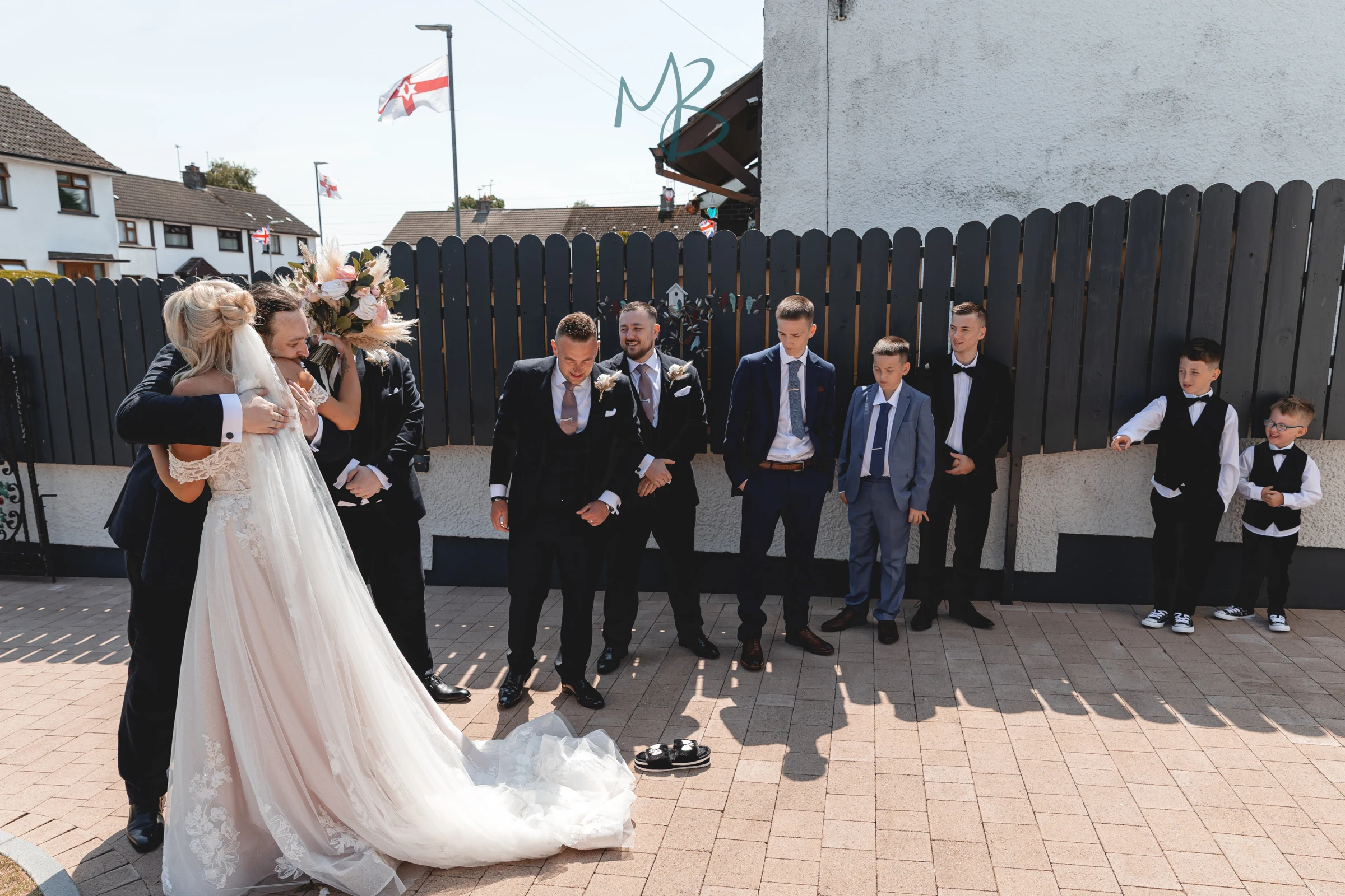 Lee and Melissa, Tullyglass Hotel