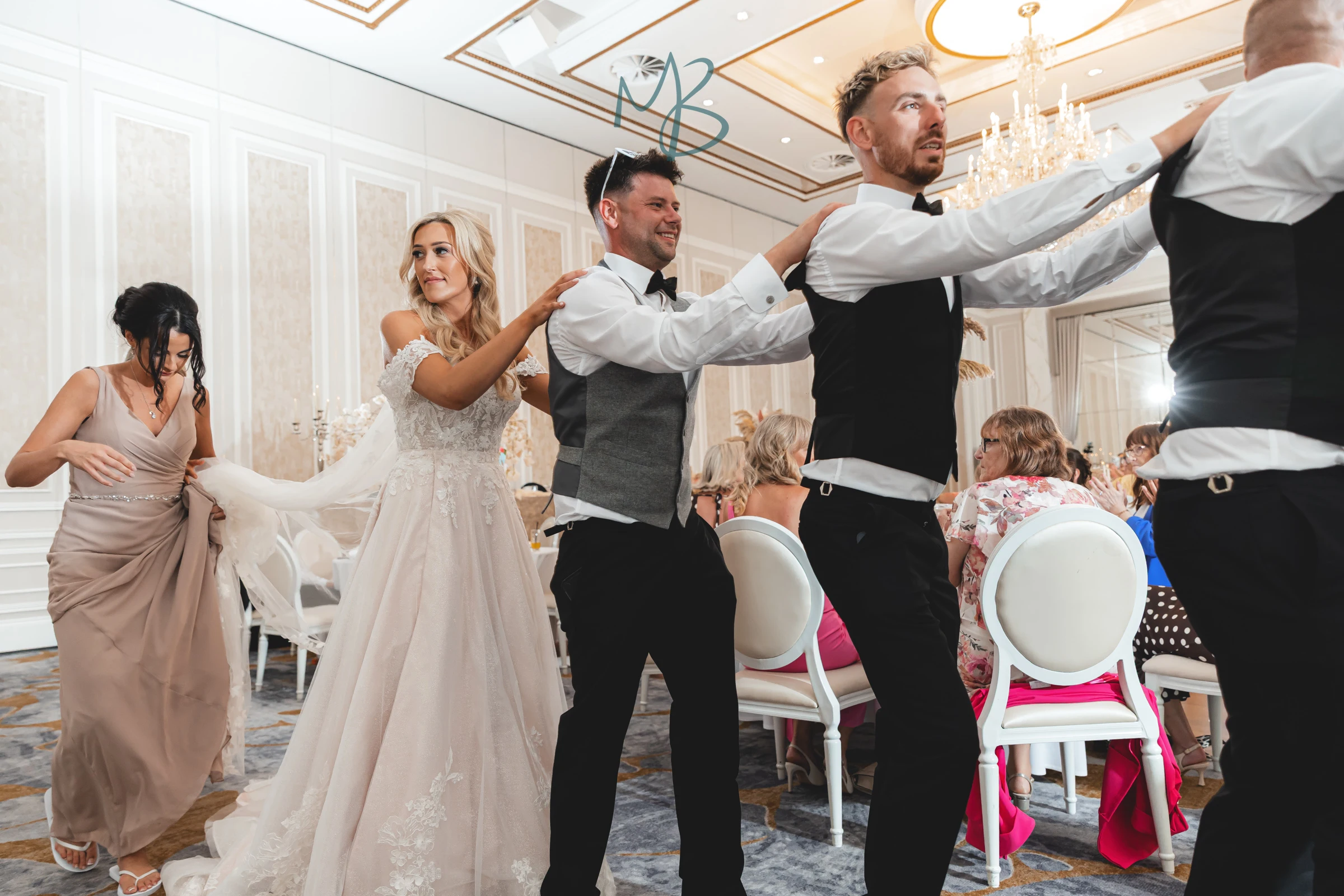 Lee and Melissa, Tullyglass Hotel