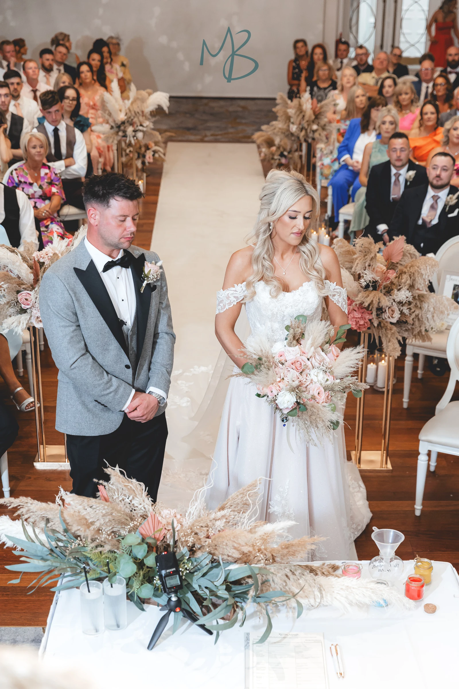Lee and Melissa, Tullyglass Hotel