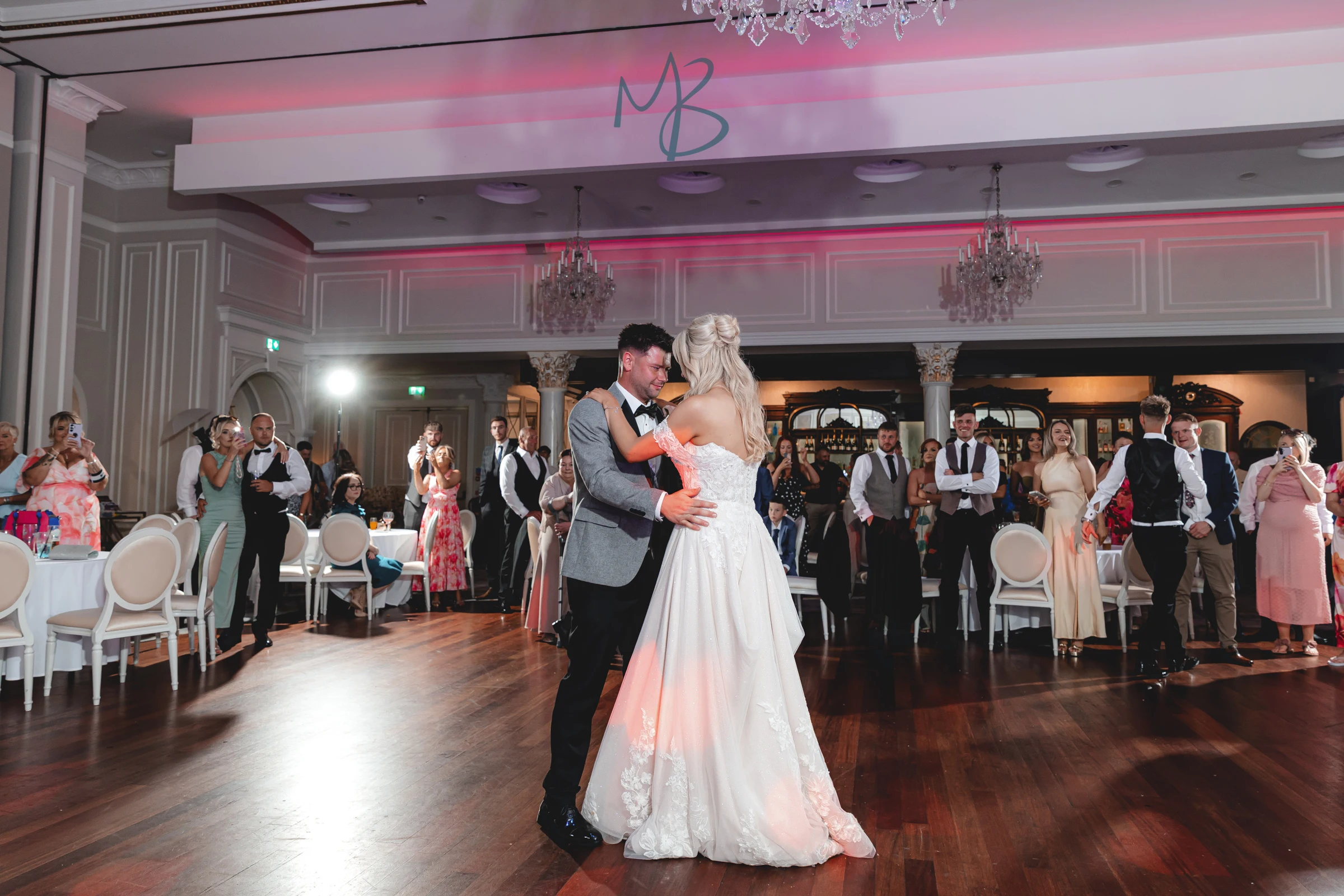 Lee and Melissa, Tullyglass Hotel