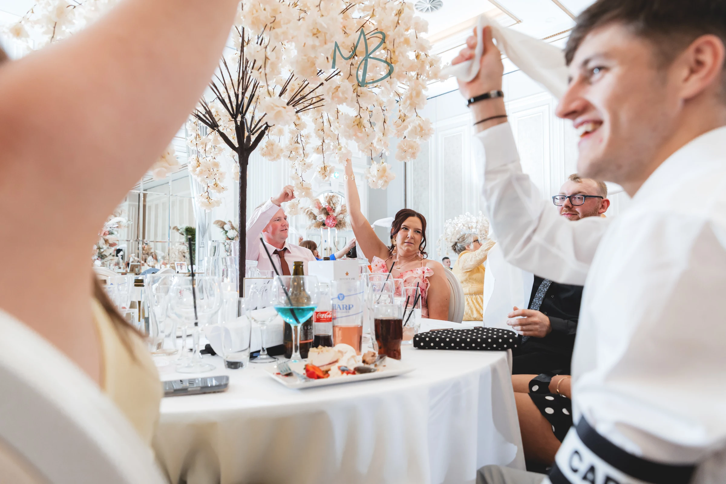 Lee and Melissa, Tullyglass Hotel