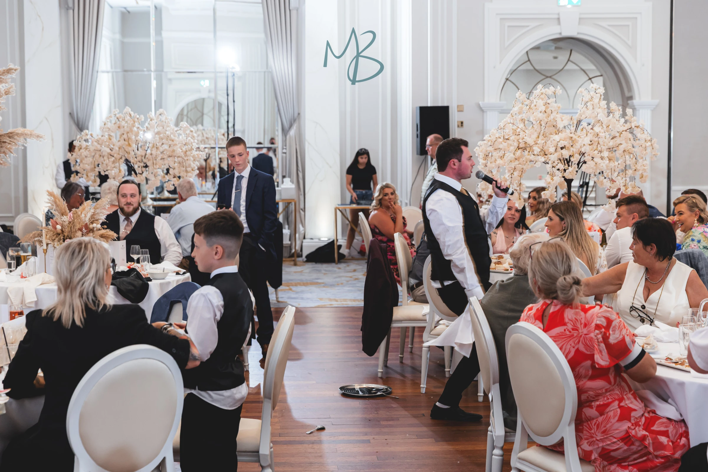 Lee and Melissa, Tullyglass Hotel