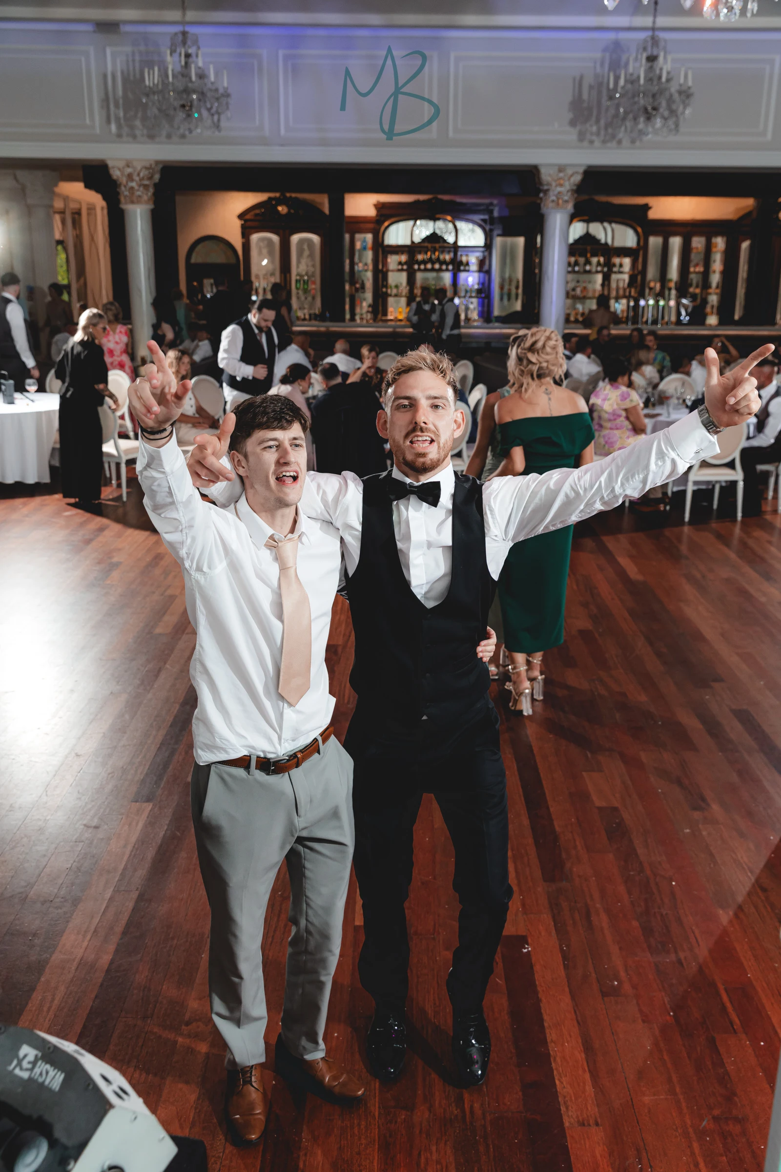 Lee and Melissa, Tullyglass Hotel