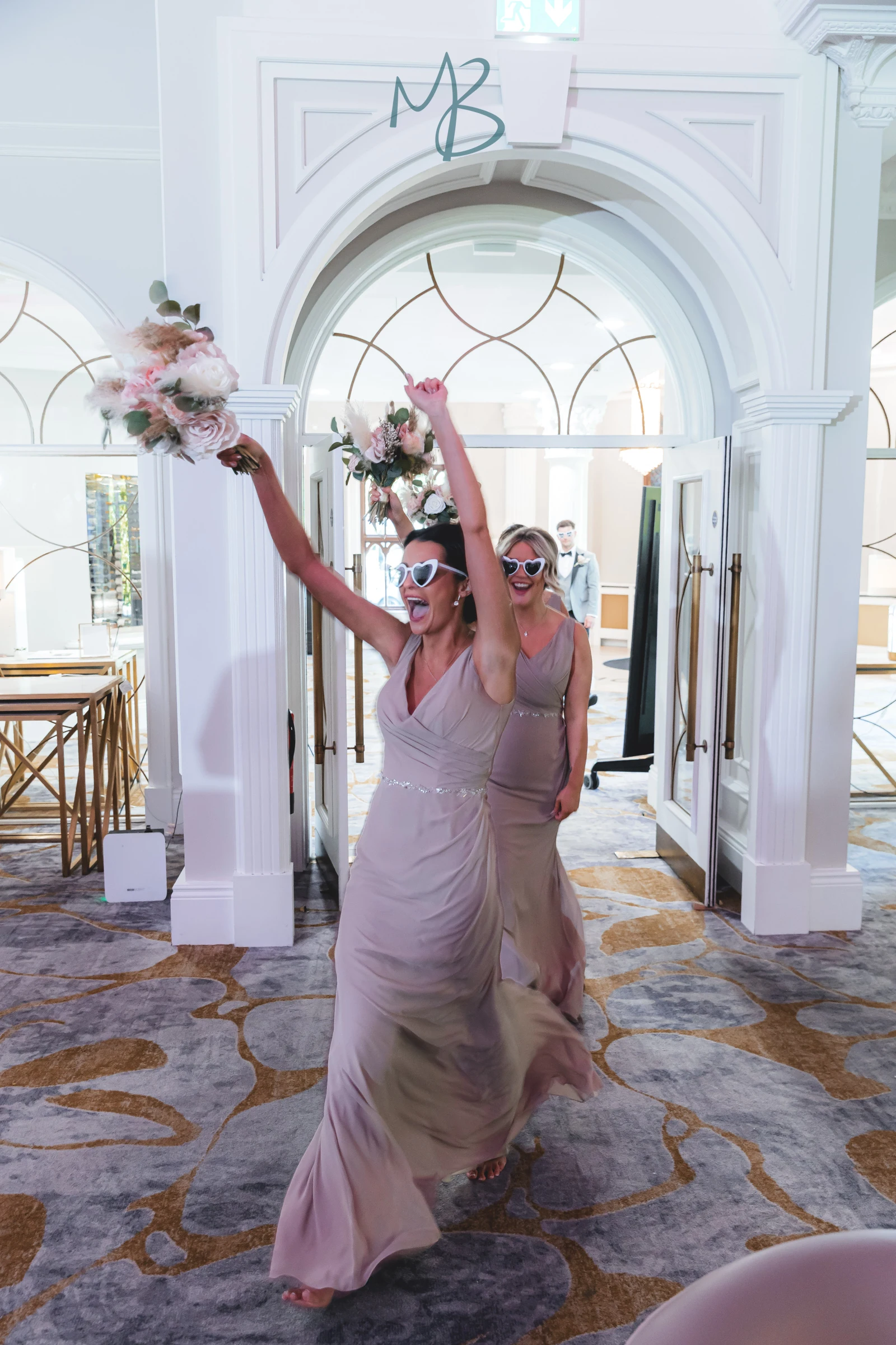 Lee and Melissa, Tullyglass Hotel