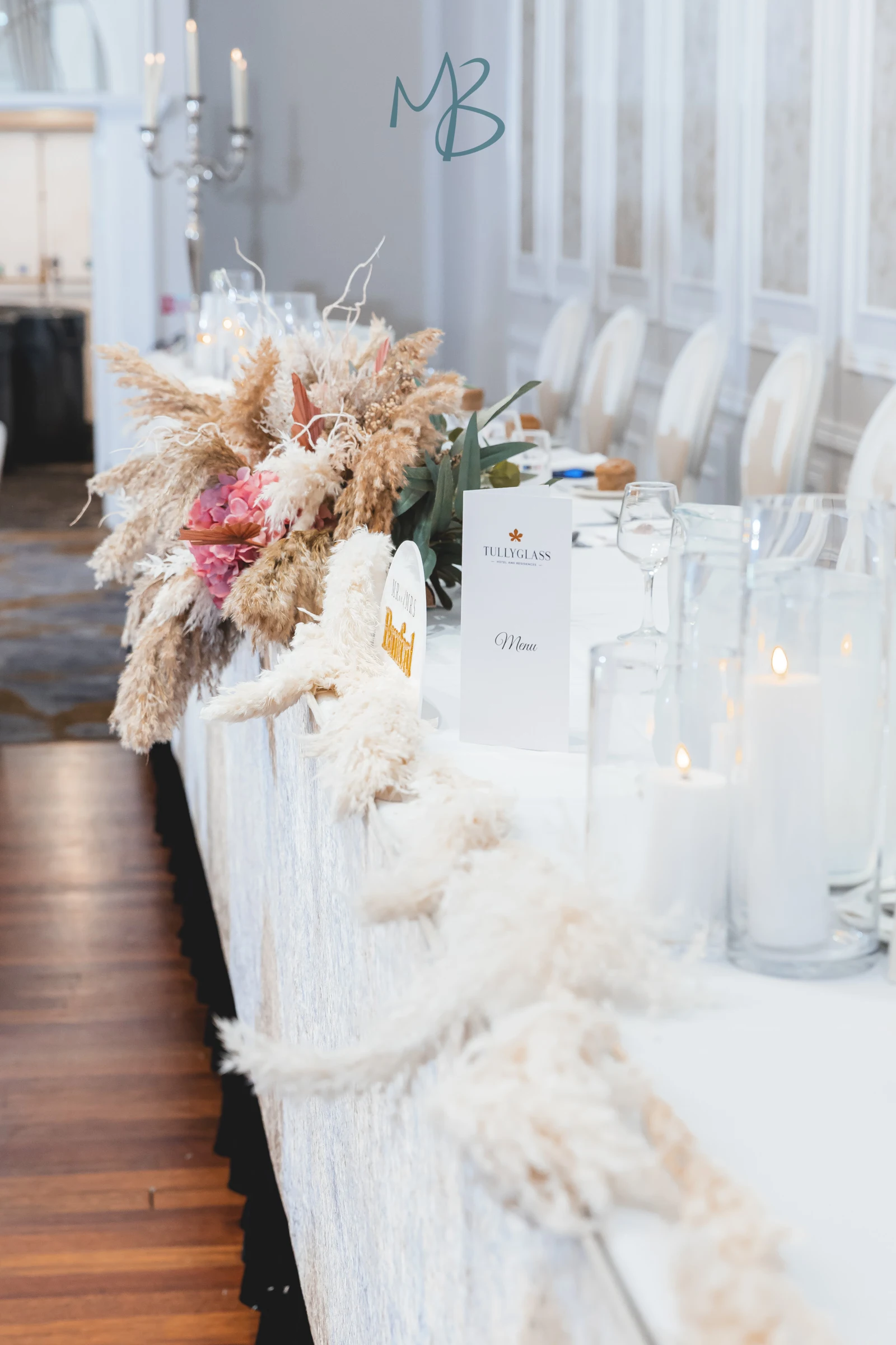 Lee and Melissa, Tullyglass Hotel