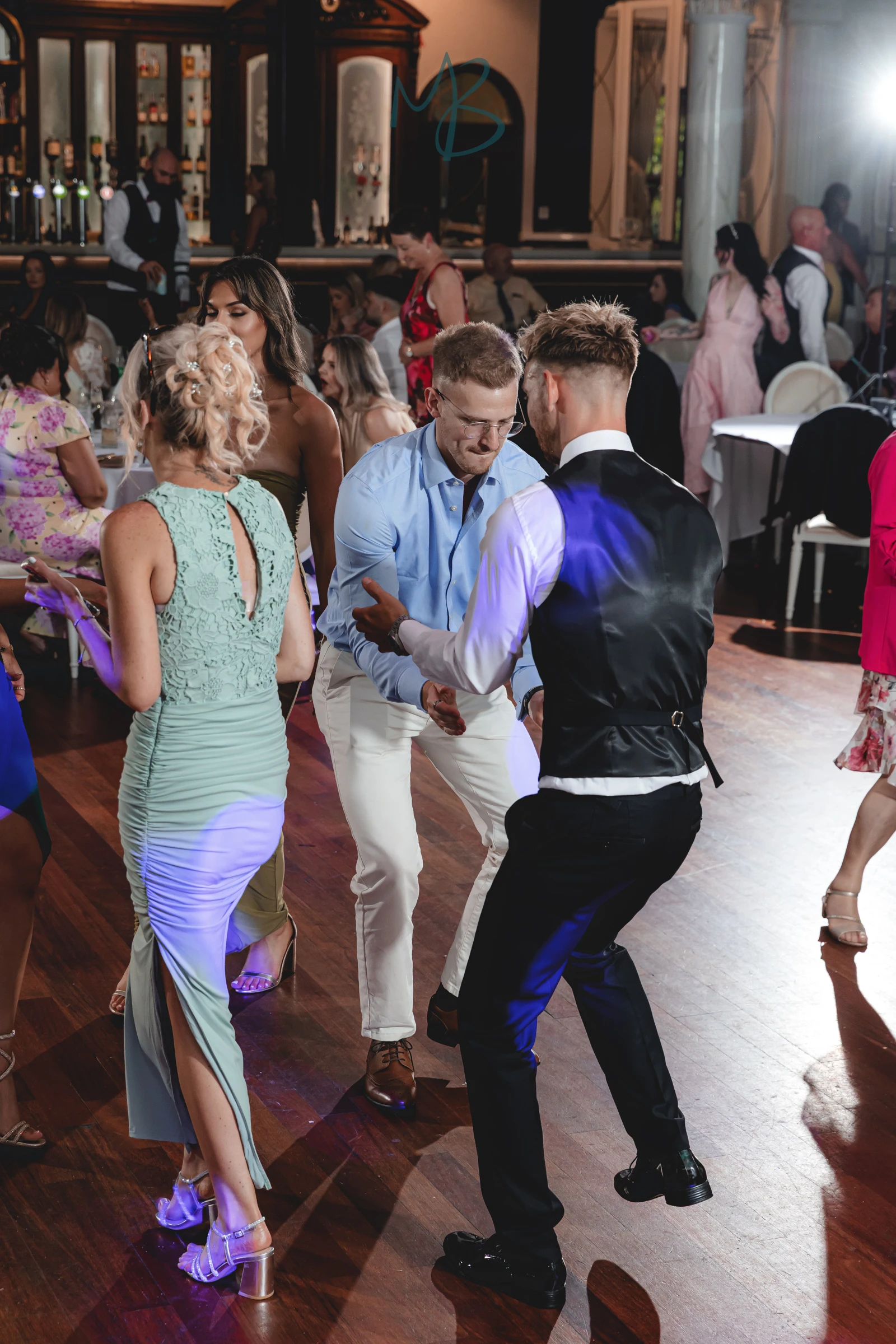 Lee and Melissa, Tullyglass Hotel