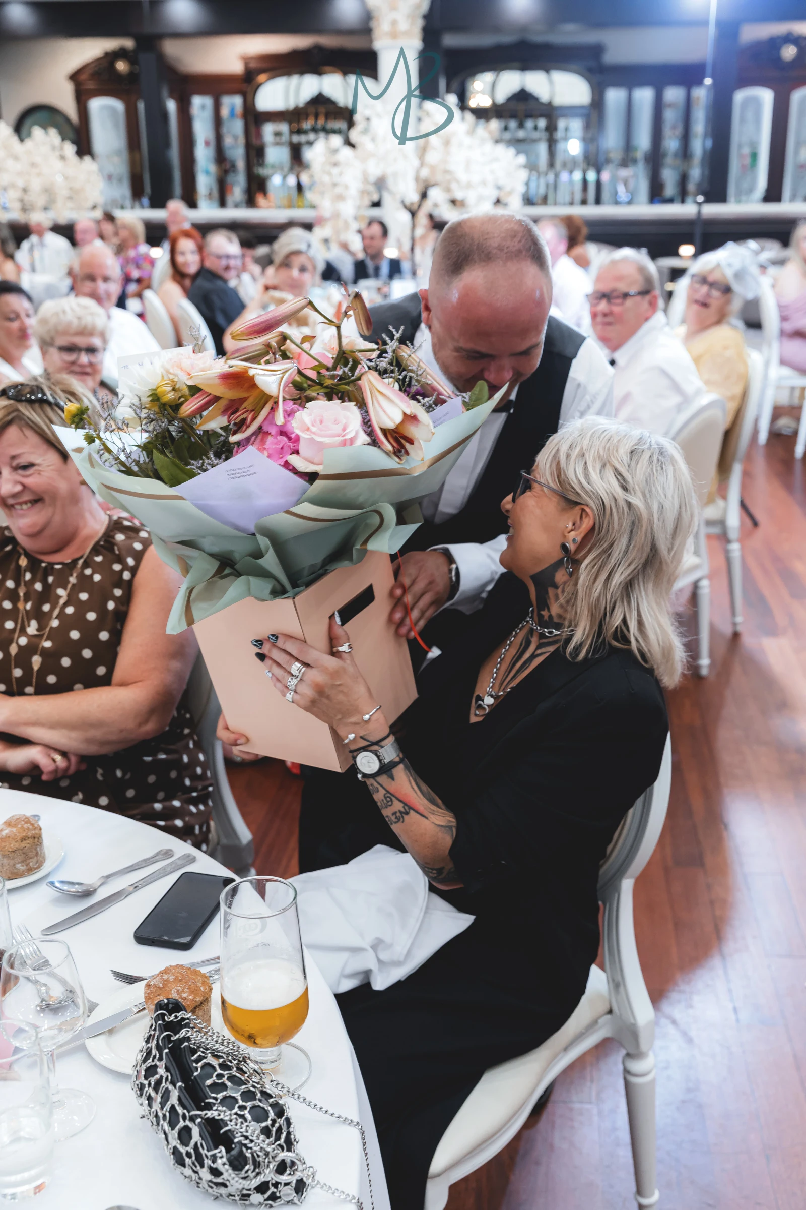 Lee and Melissa, Tullyglass Hotel