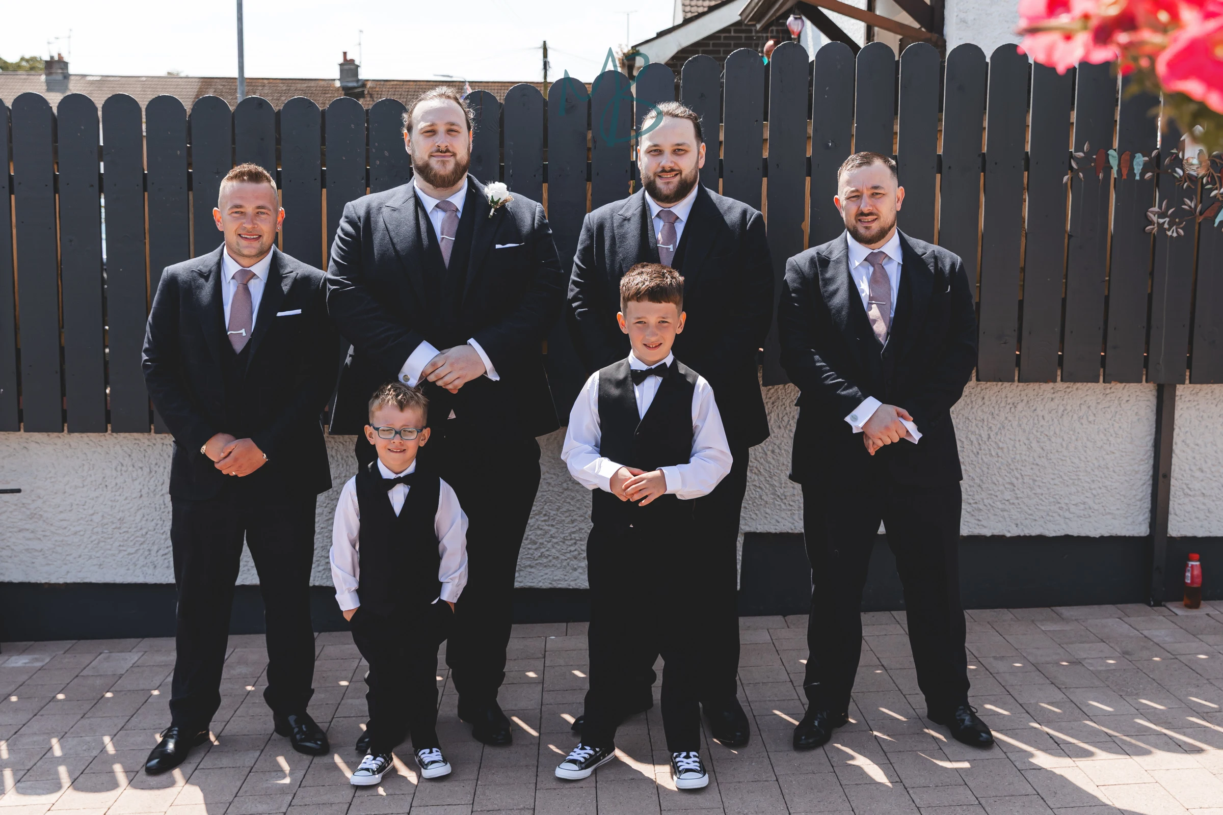 Lee and Melissa, Tullyglass Hotel