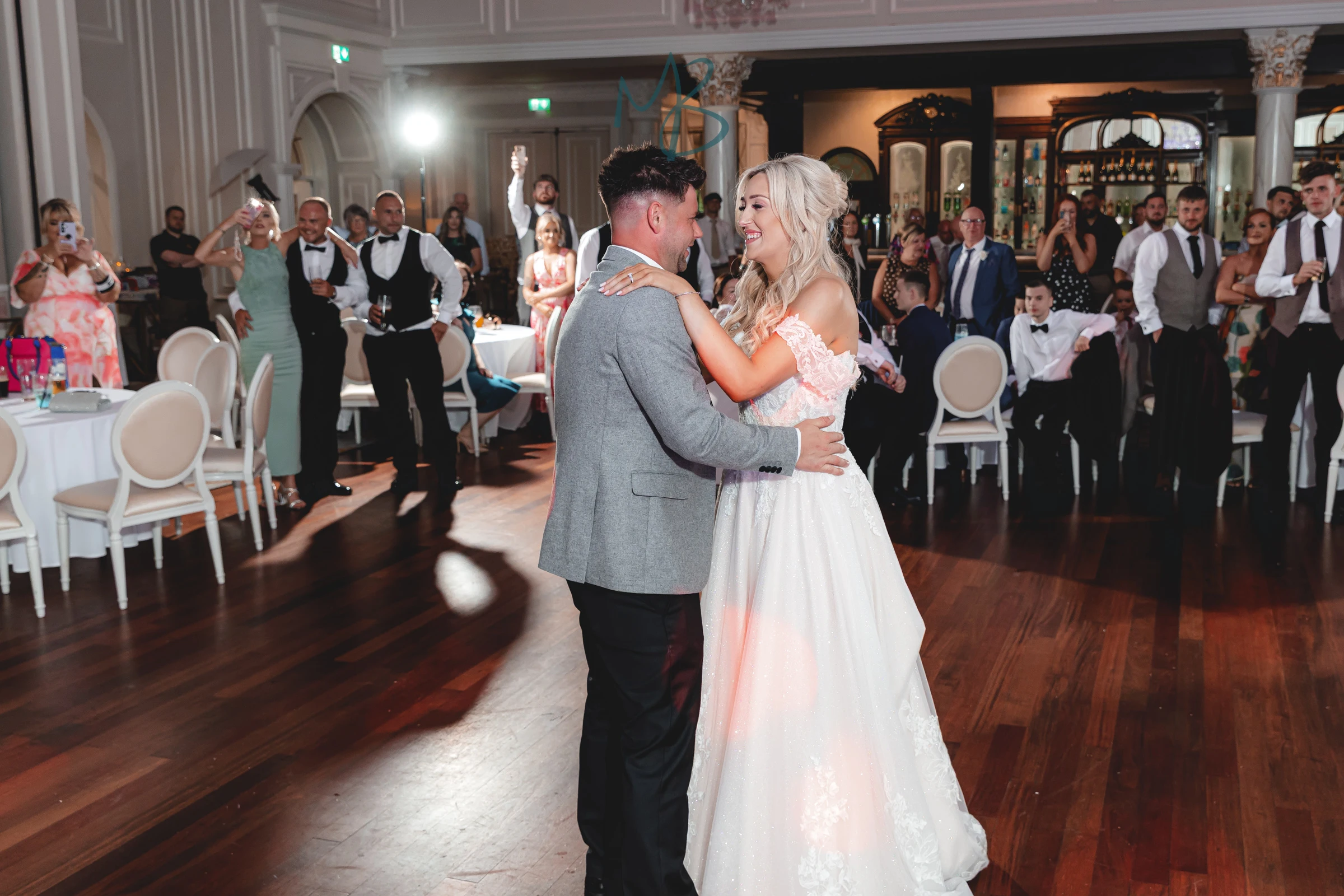 Lee and Melissa, Tullyglass Hotel