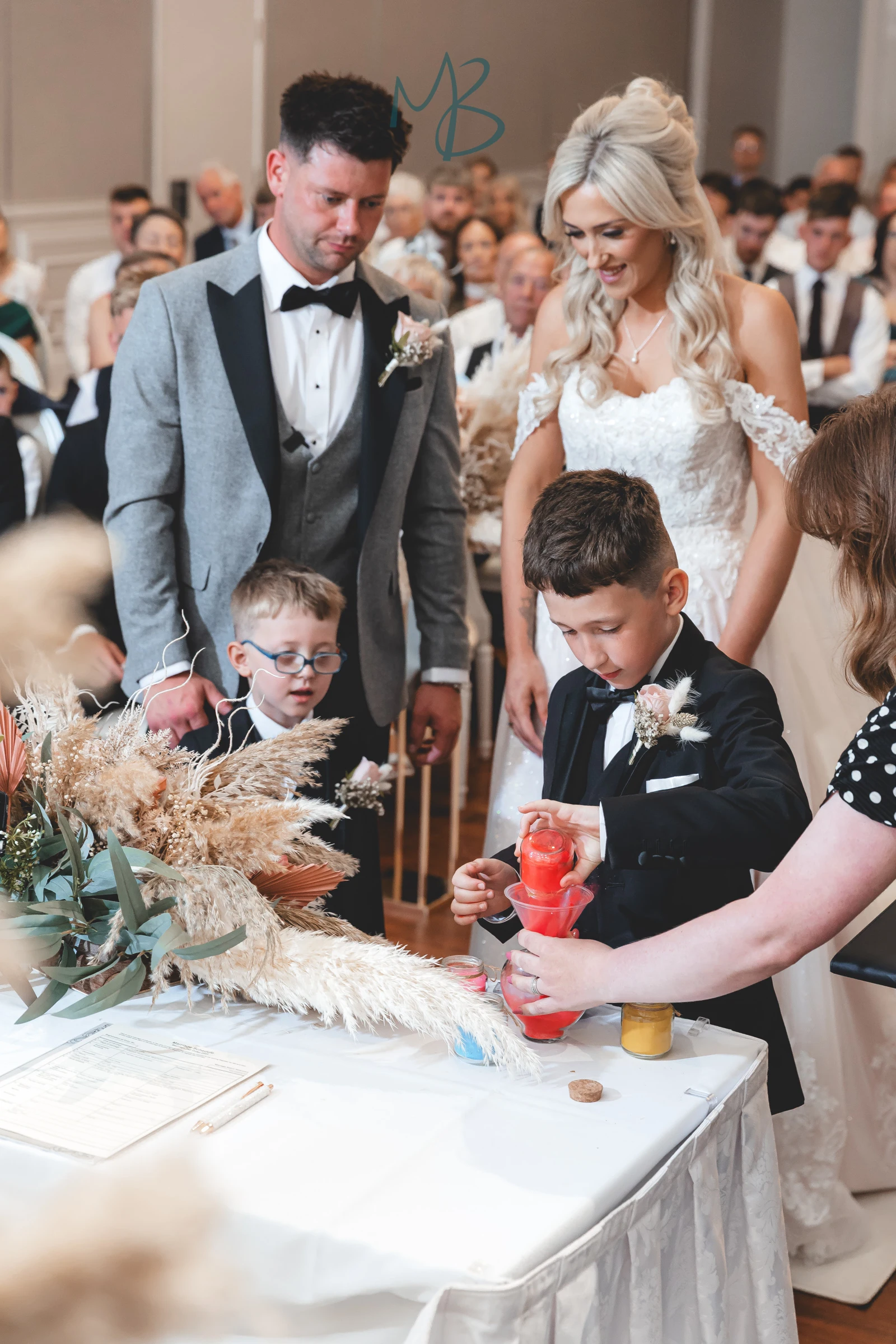 Lee and Melissa, Tullyglass Hotel