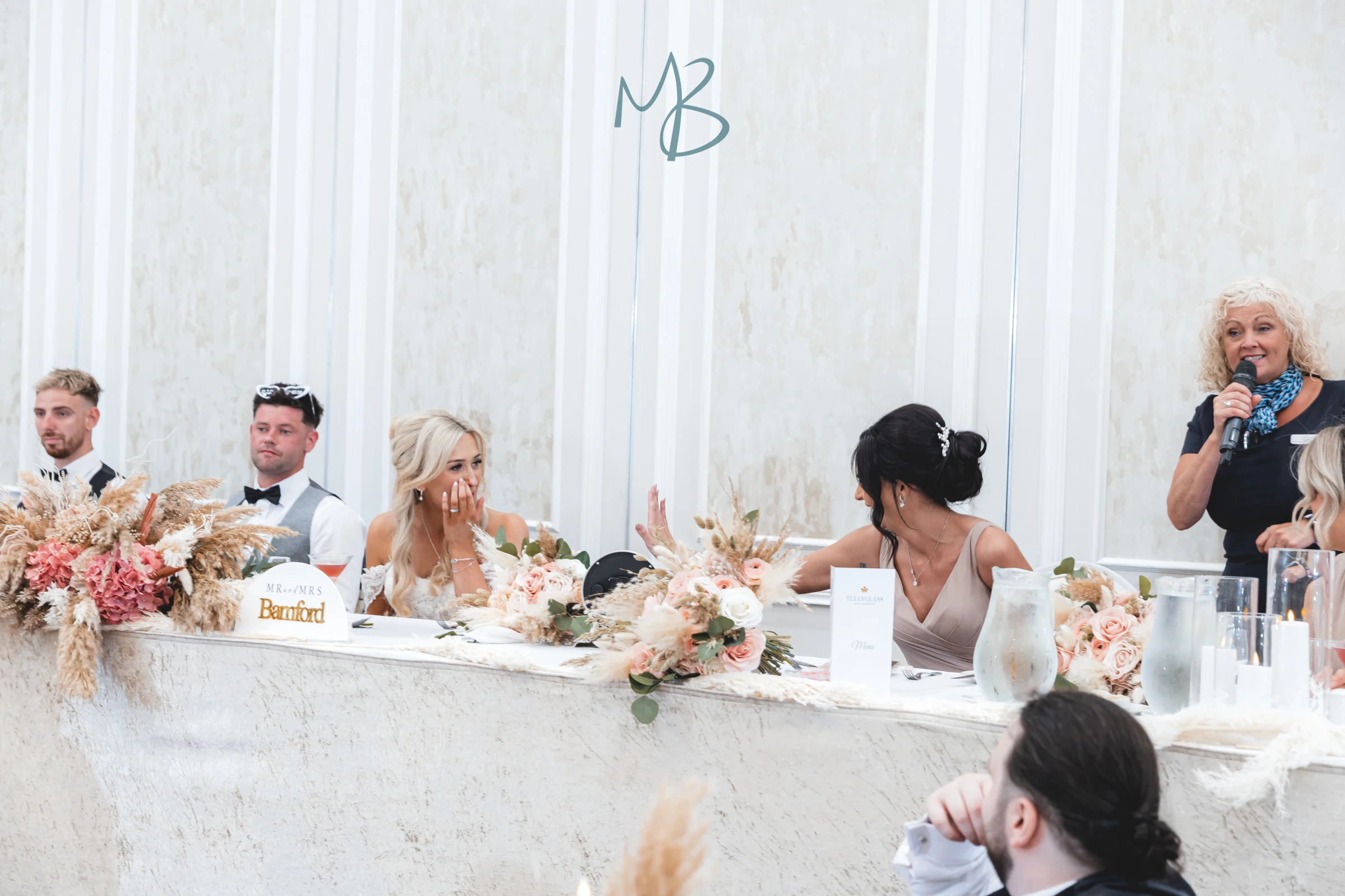 Lee and Melissa, Tullyglass Hotel