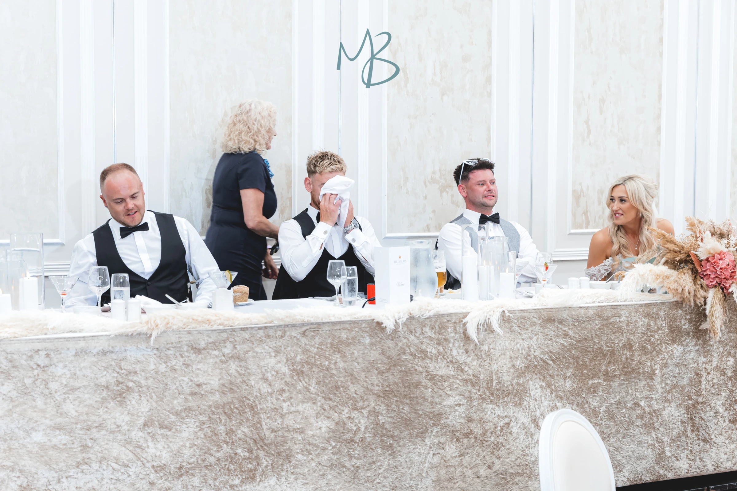 Lee and Melissa, Tullyglass Hotel