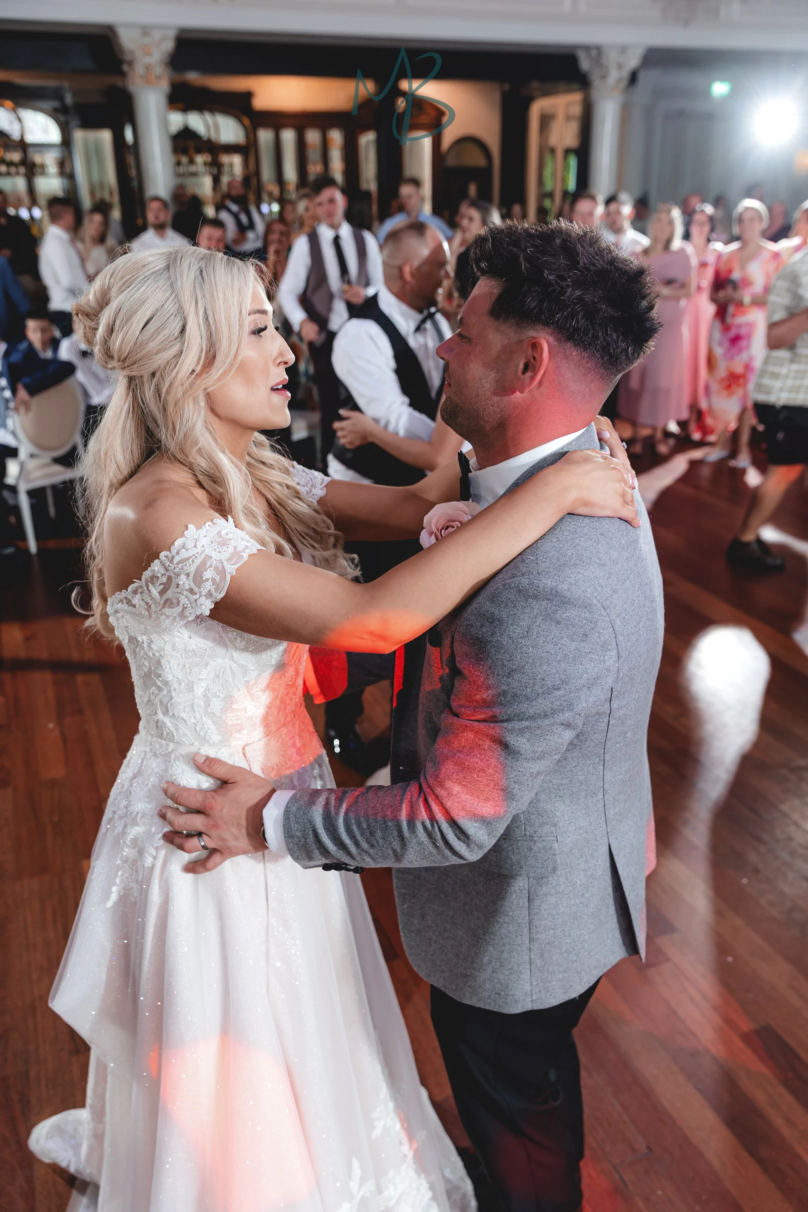 Lee and Melissa, Tullyglass Hotel